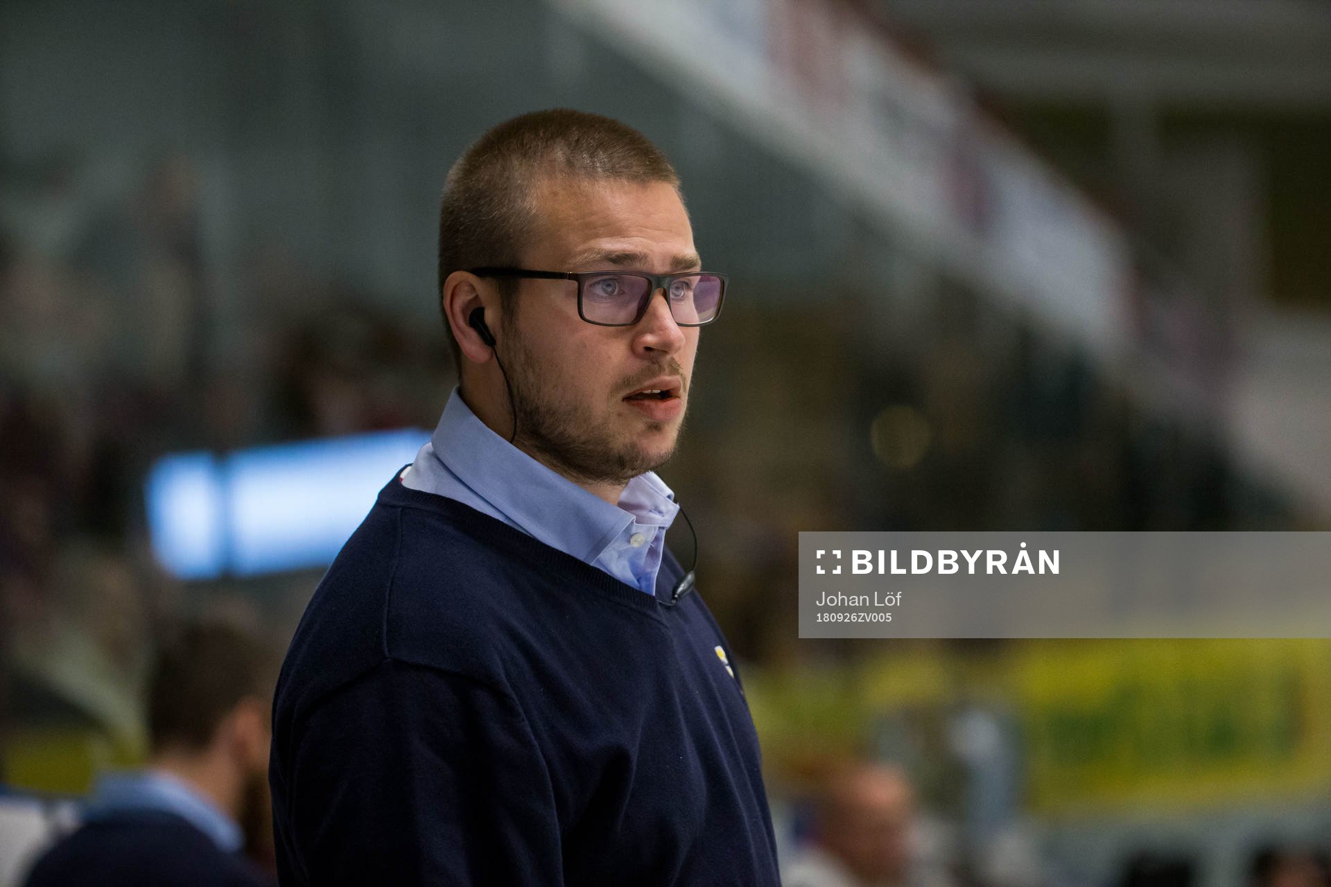 Södertäljes assisterande tränare Dennis Bozic
