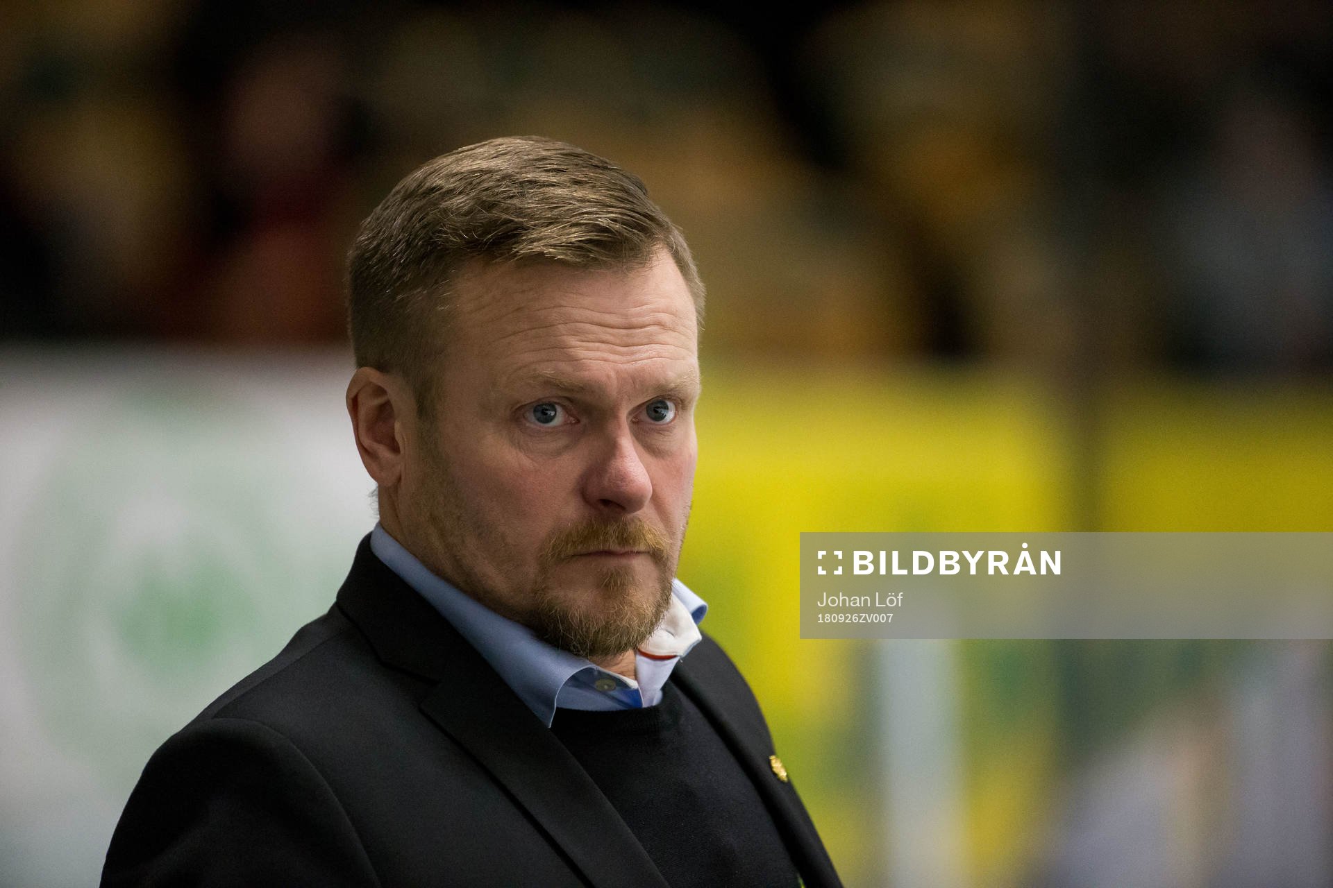 Björklövens tränare Joakim Fagervall