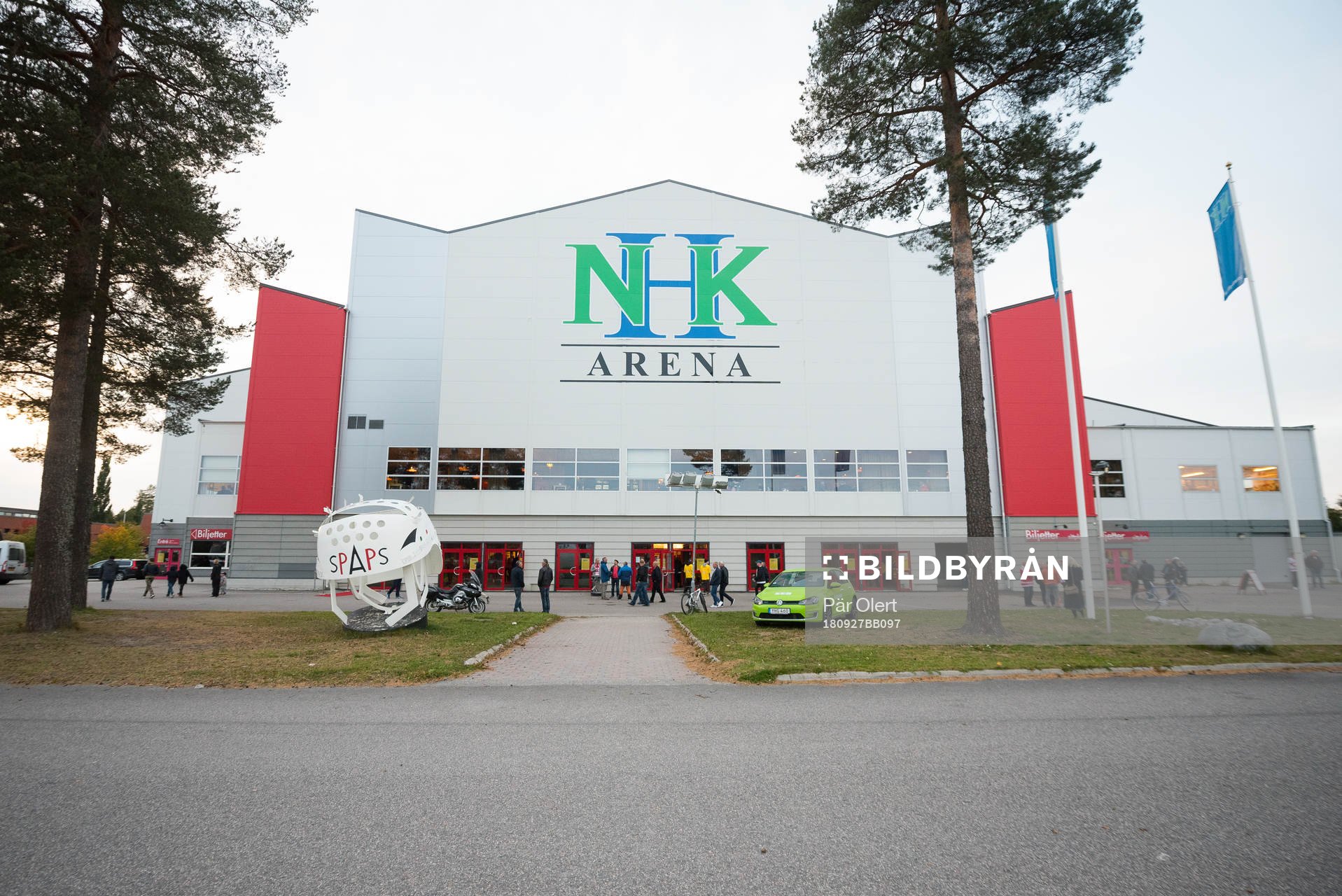 NHK Arena innan ishockeymatchen i SHL mellan Timrå och