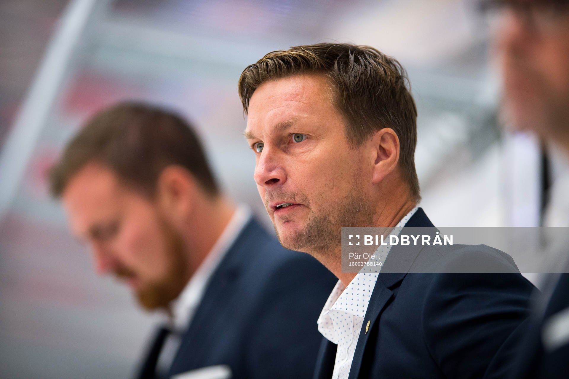 Färjestads tränare Johan Pennerborn
