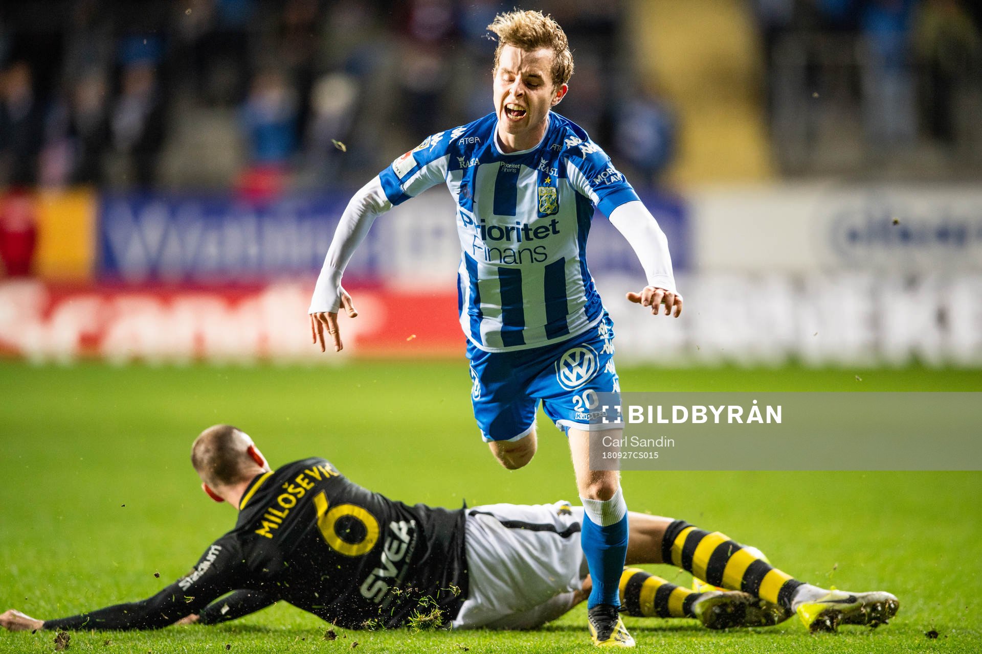 s Alexander Milosevic och IFK Göteborgs Victor Wernersson