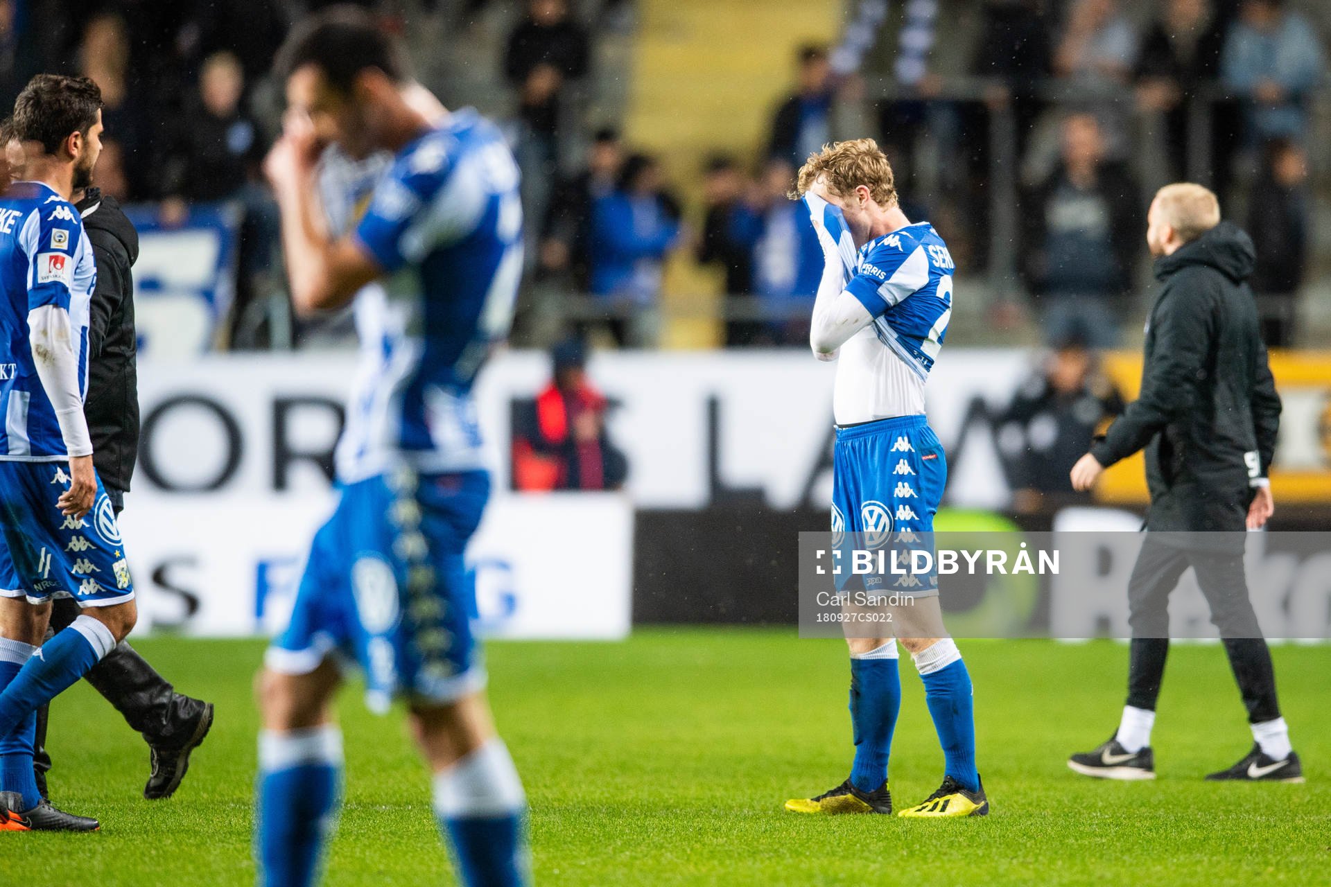 IFK Göteborgs Victor Wernersson deppar
