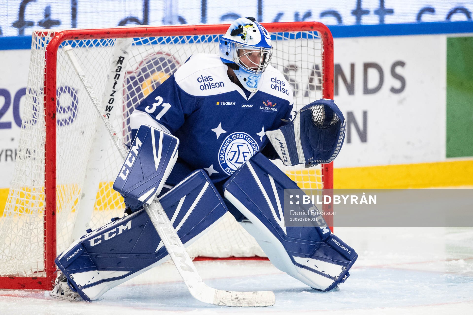Leksands målvakt Julia Åberg