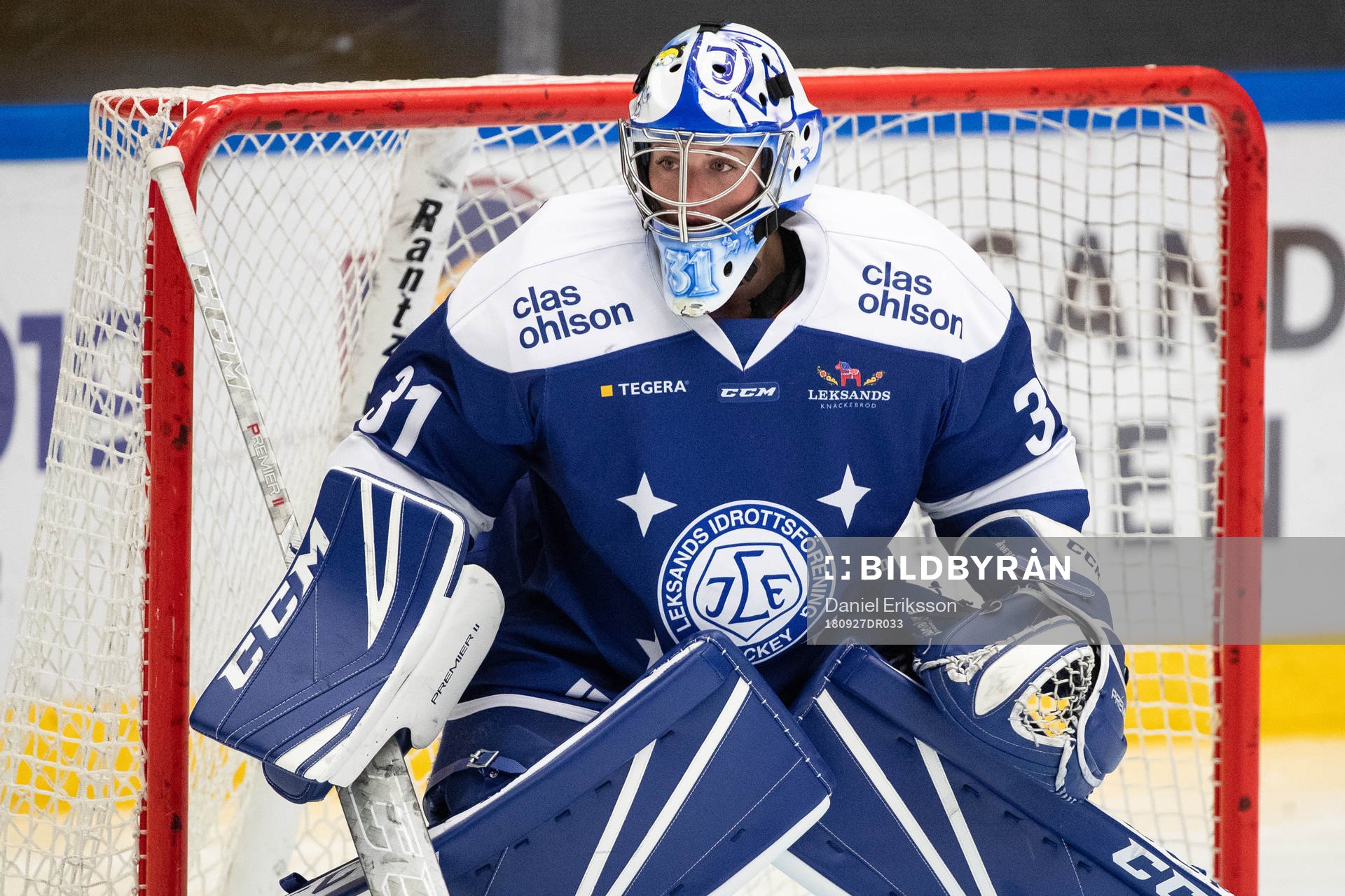 Leksands målvakt Julia Åberg