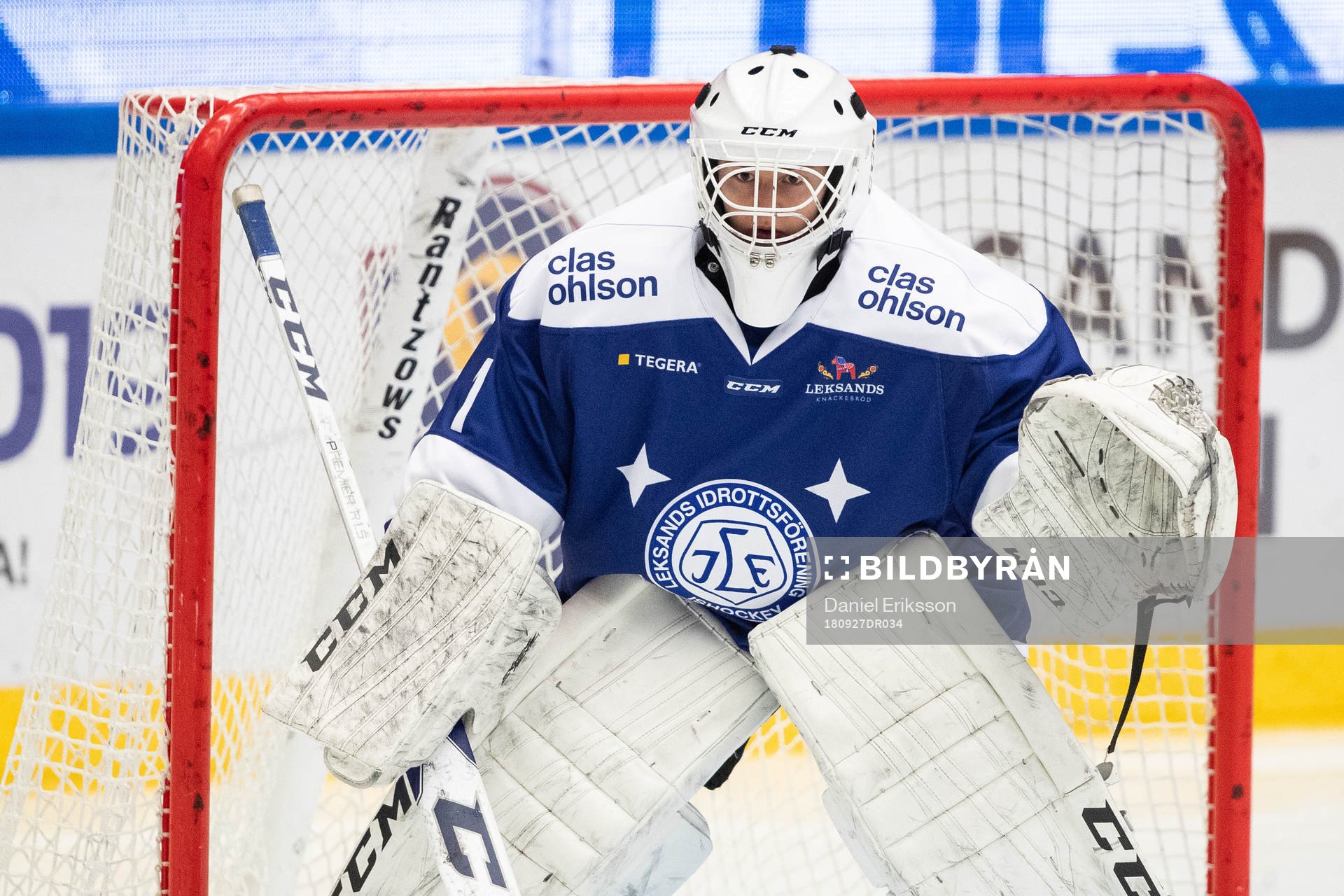 Leksands målvakt Angelica Andersson
