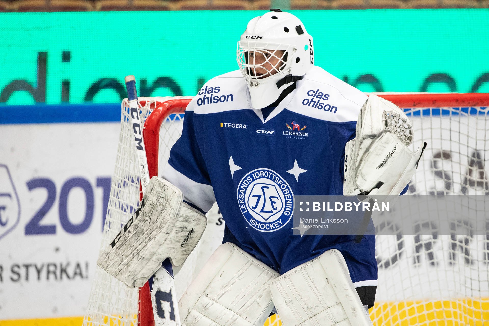 Leksands målvakt Angelica Andersson
