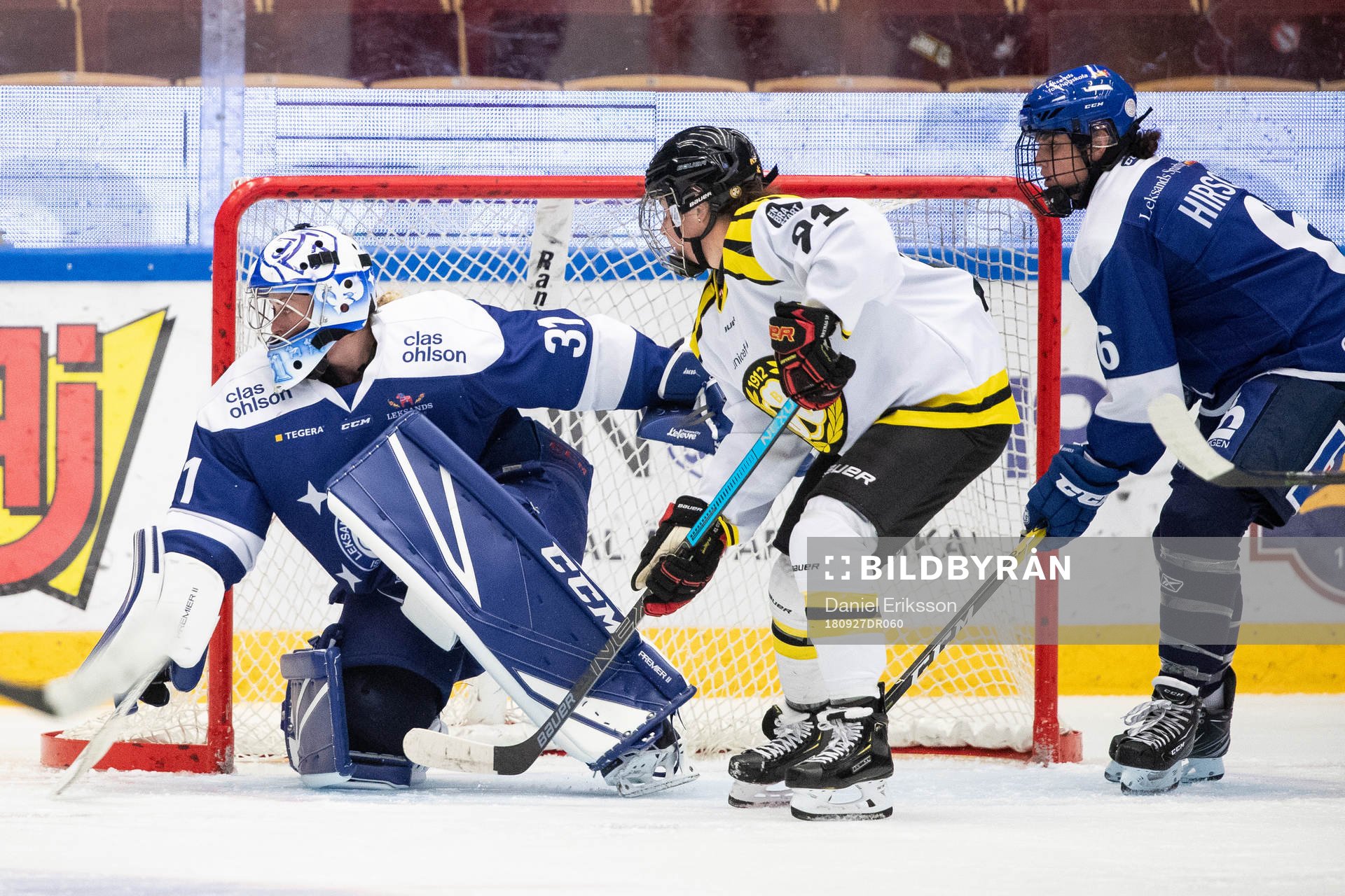 Brynäs Georgina Farman och Leksands Gracen Hirschy