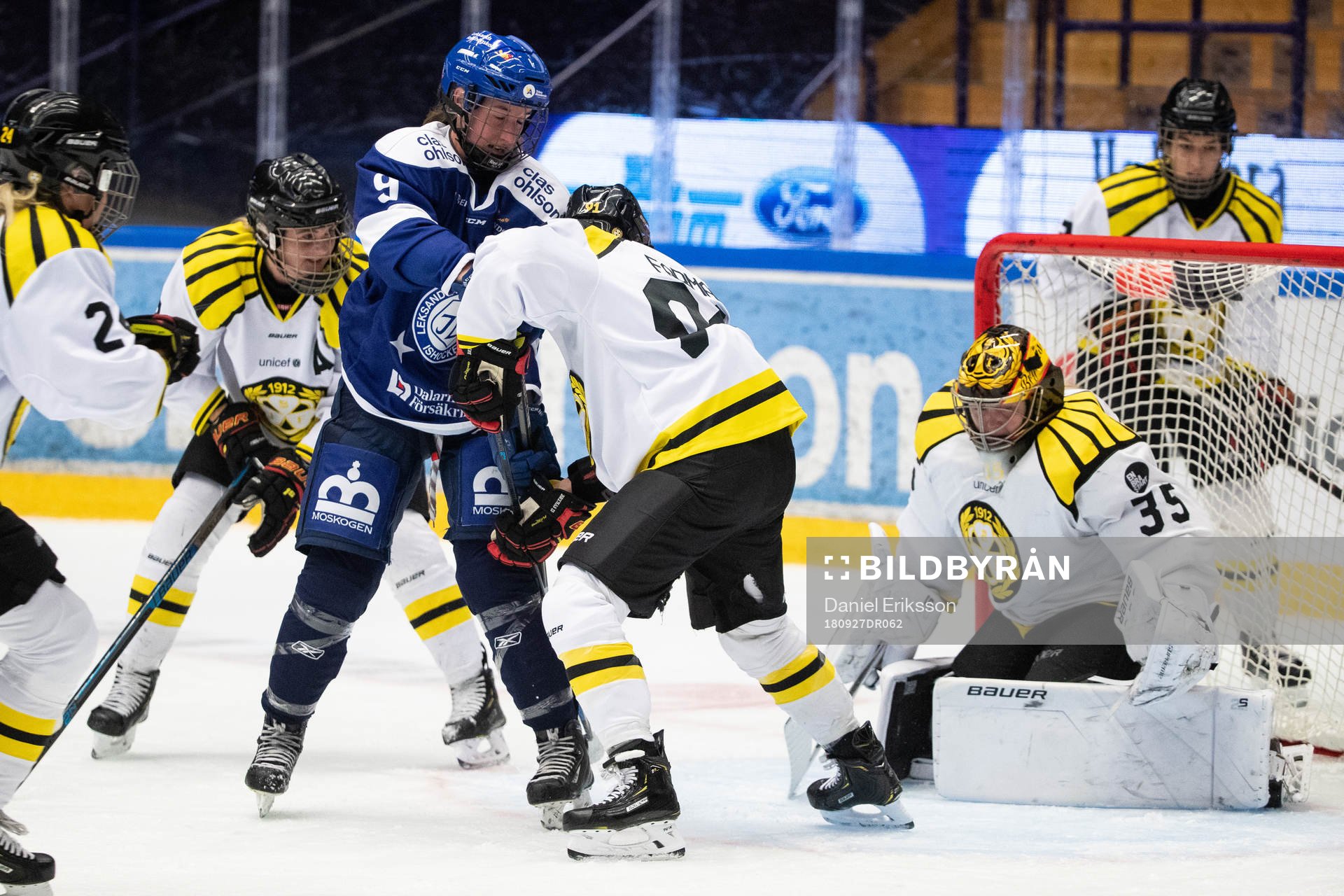 Leksands Madeleine Hall och Brynäs Georgina Farman