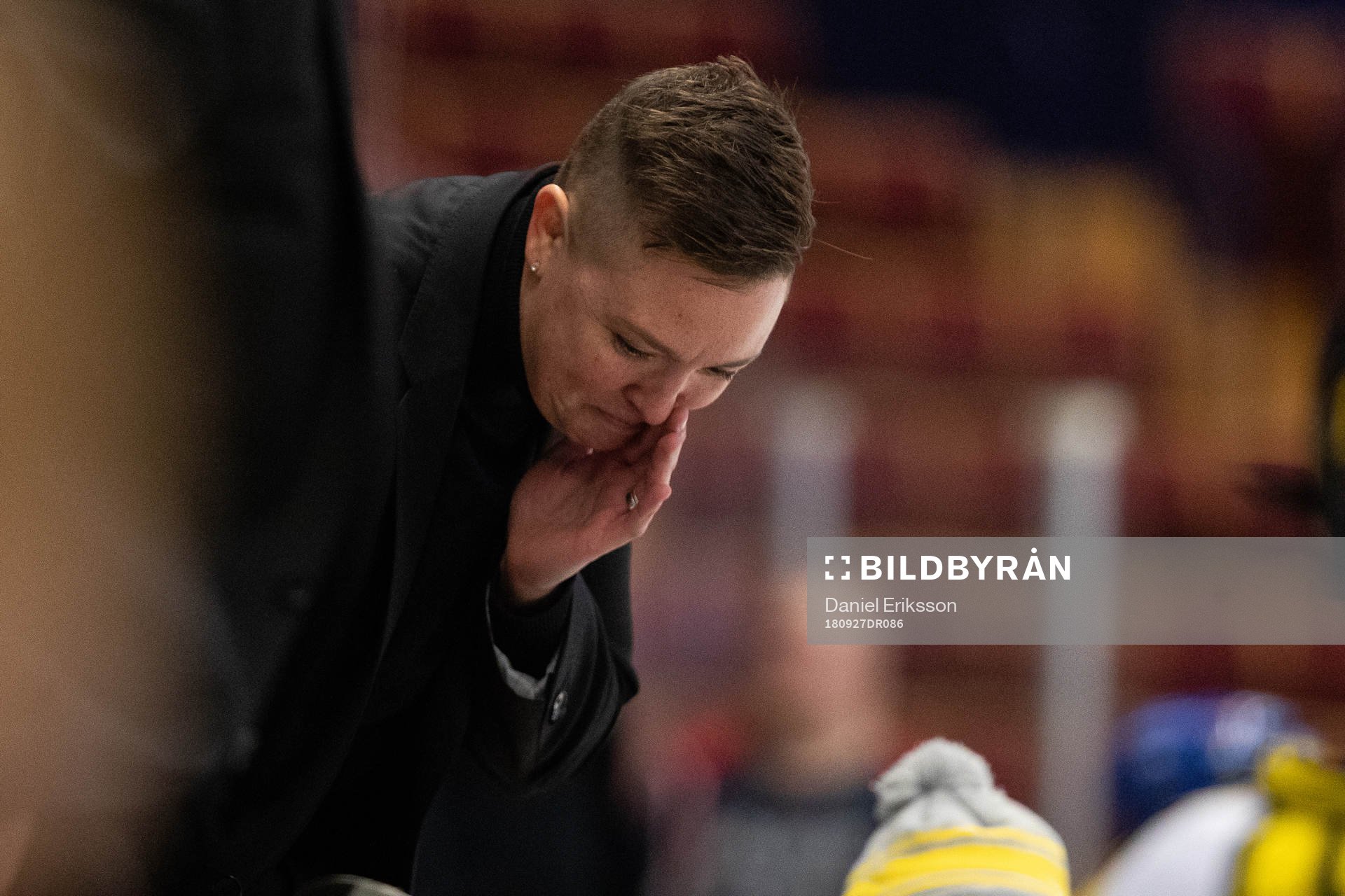 Brynäs assisterande tränare Nanna Jansson