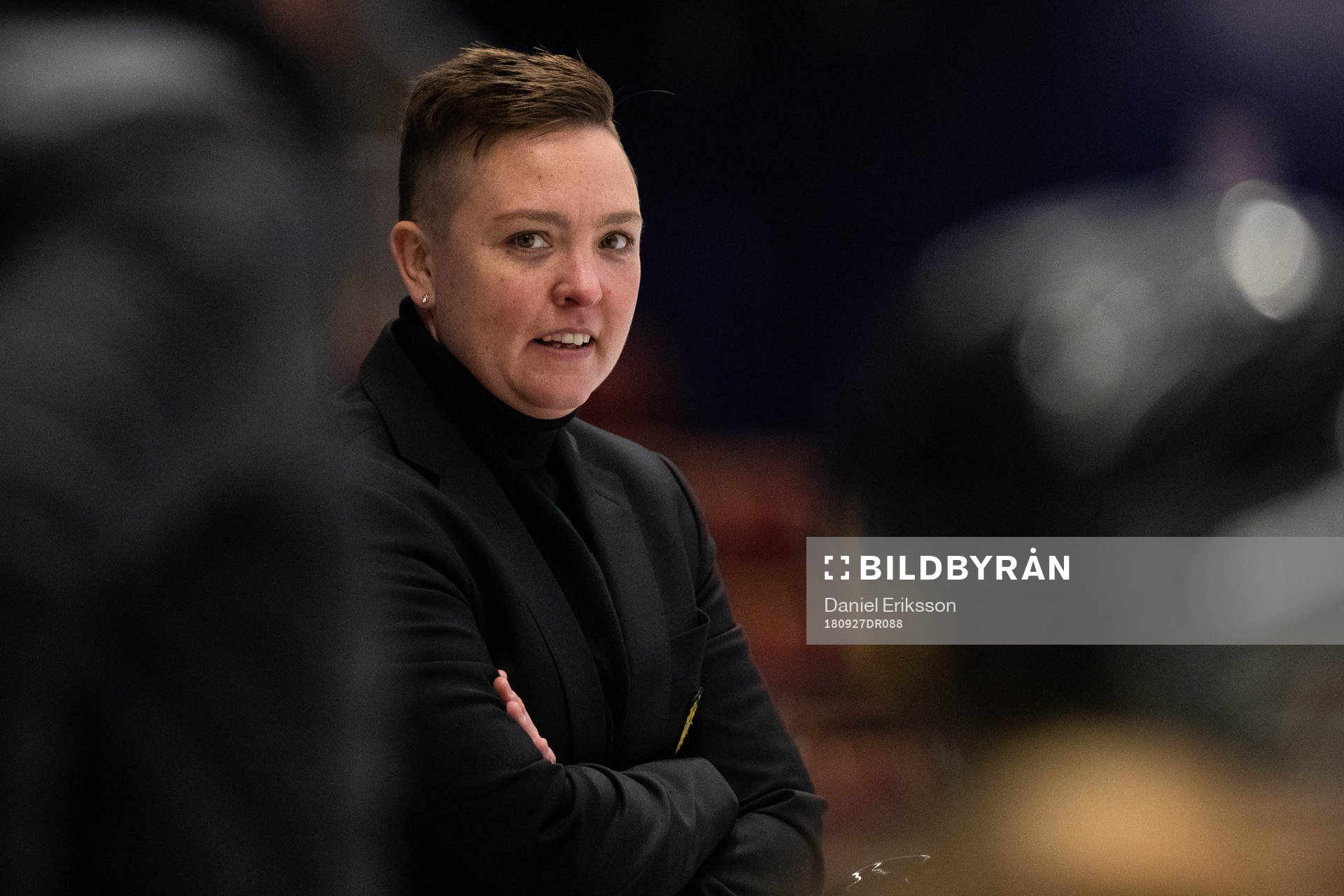 Brynäs assisterande tränare Nanna Jansson