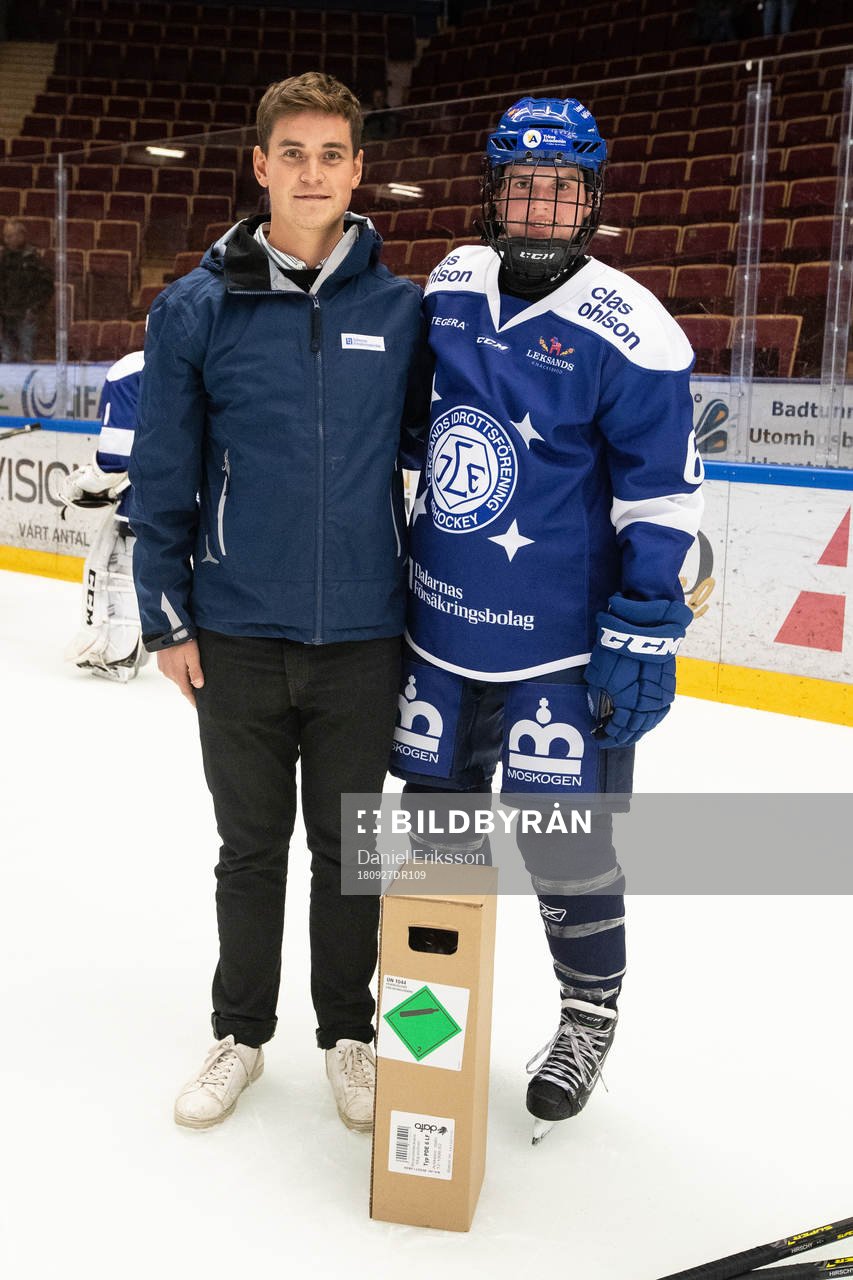 Leksands Gracen Hirschy utsedd till matchens lirare