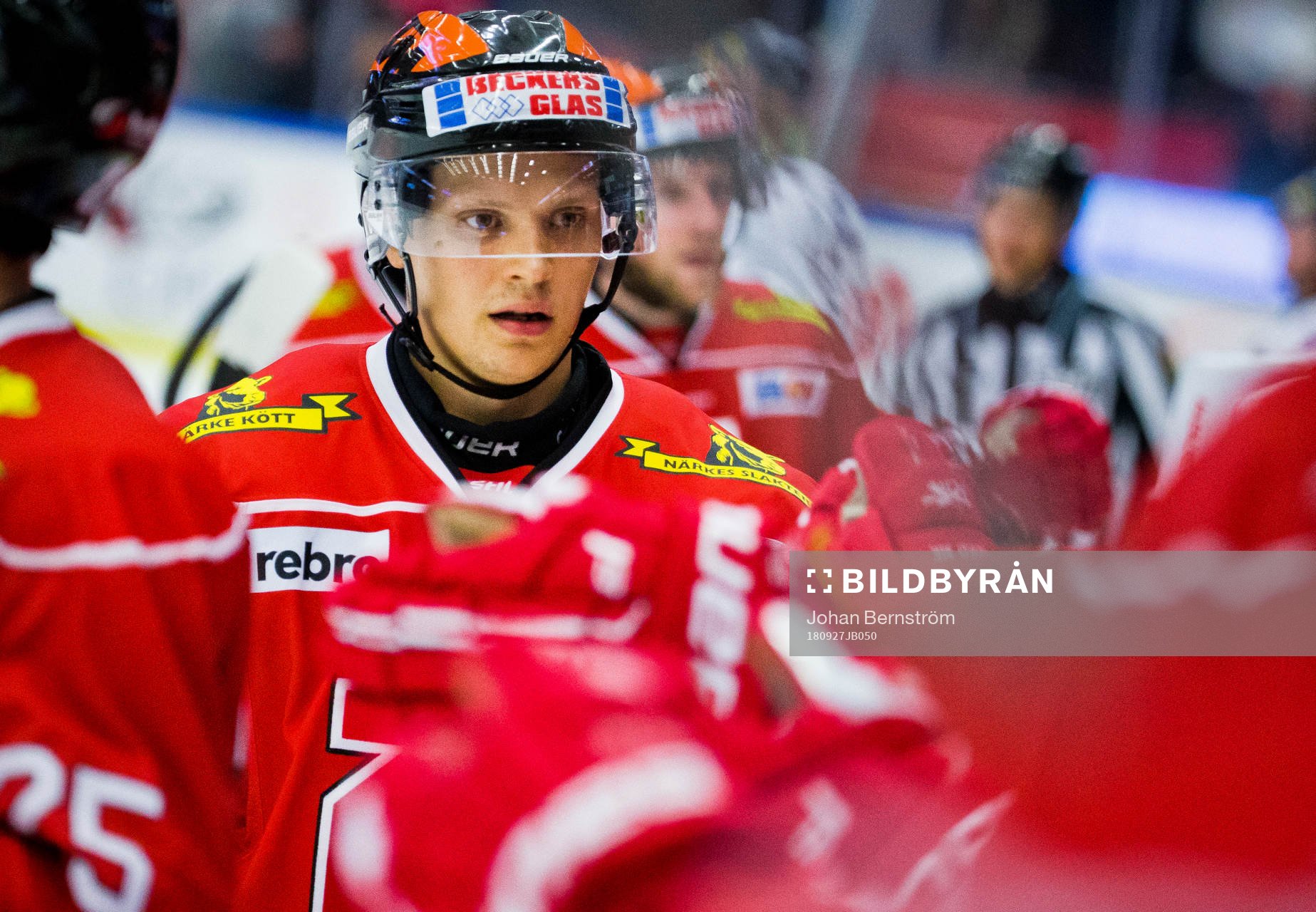 Örebros Kristian Näkyvä jublar vid 1-2
