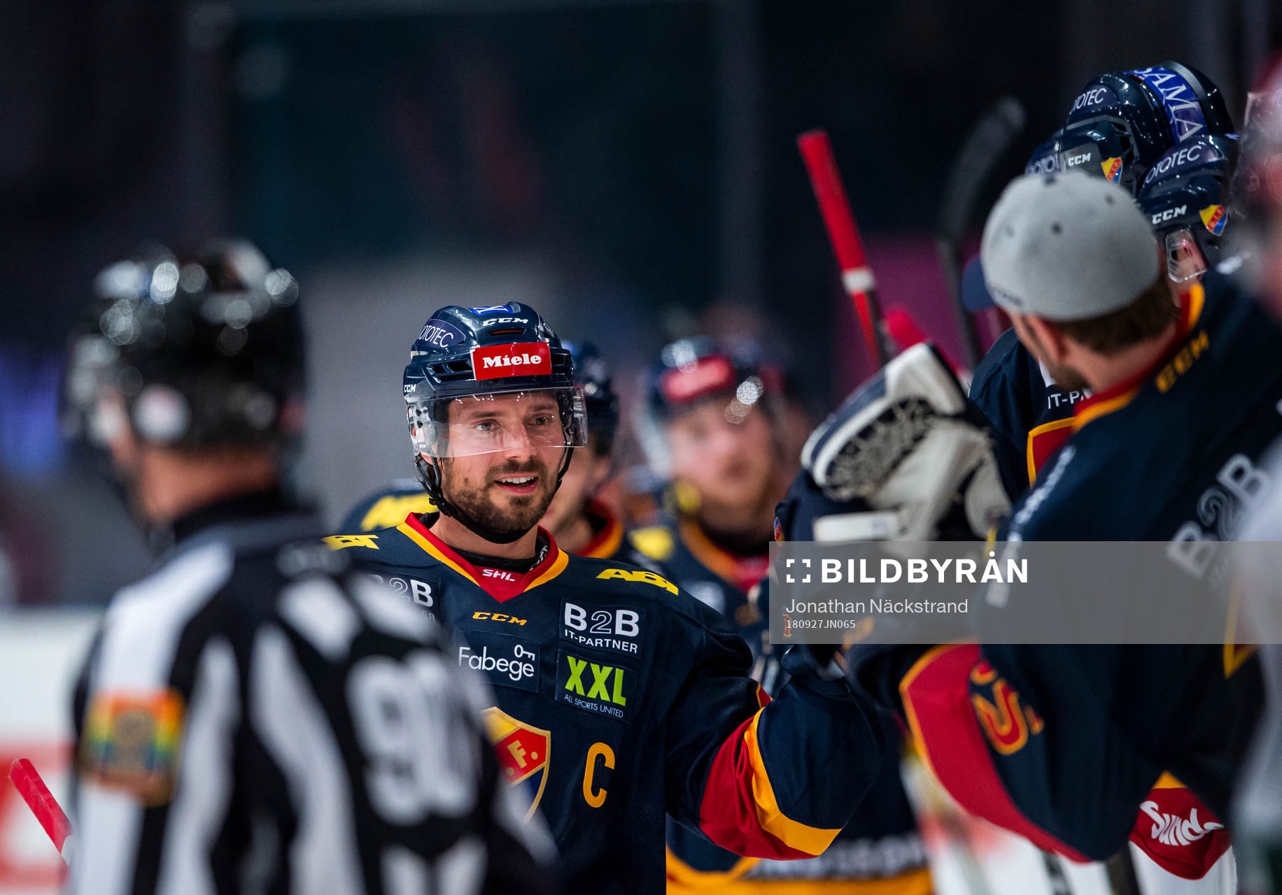 Djurgårdens Jacob Josefsson jublar
