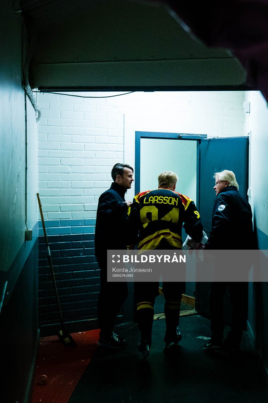 Brynäs Henrik Larsson har skadat sig