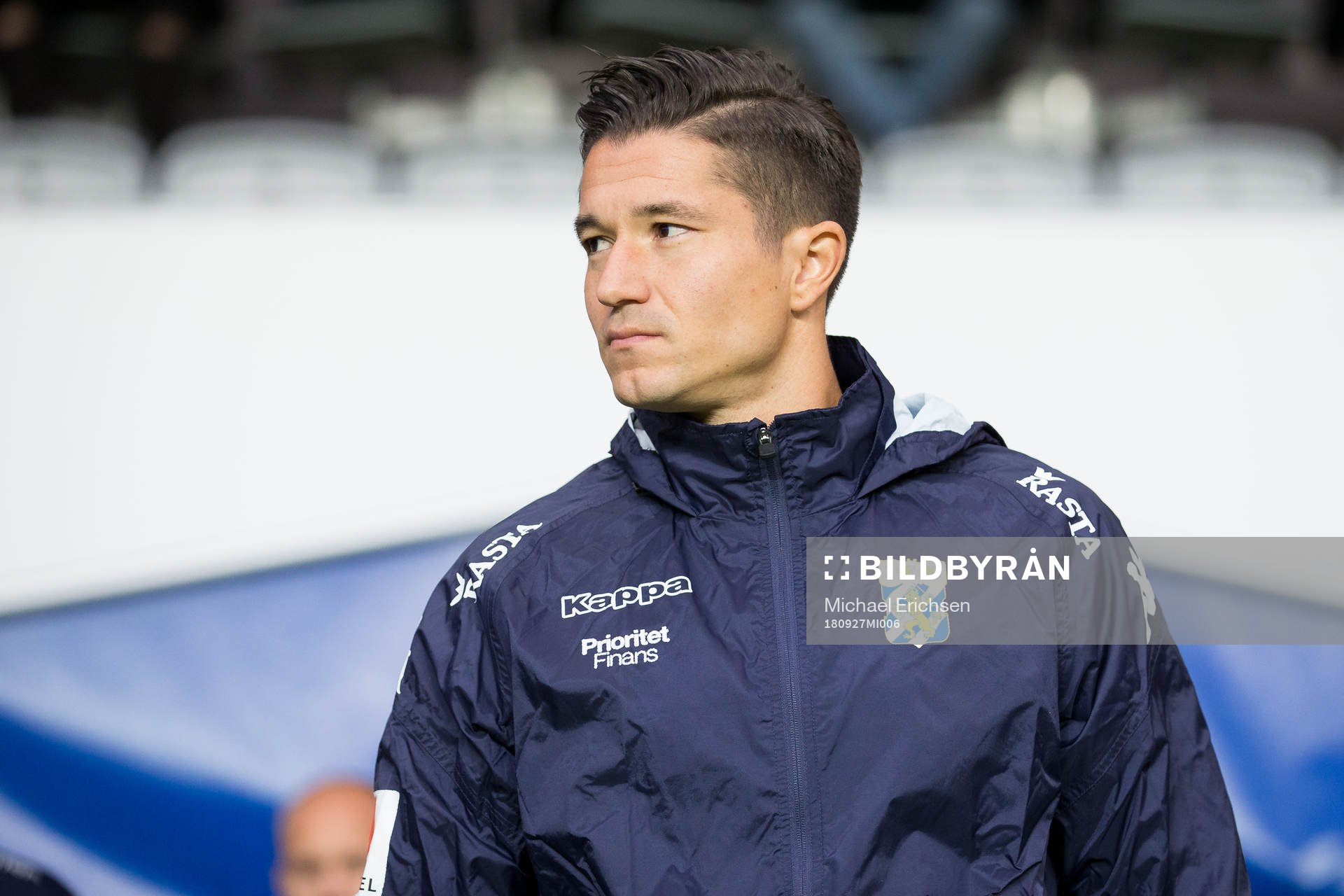 IFK Göteborgs David Boo Wiklander på väg in för att