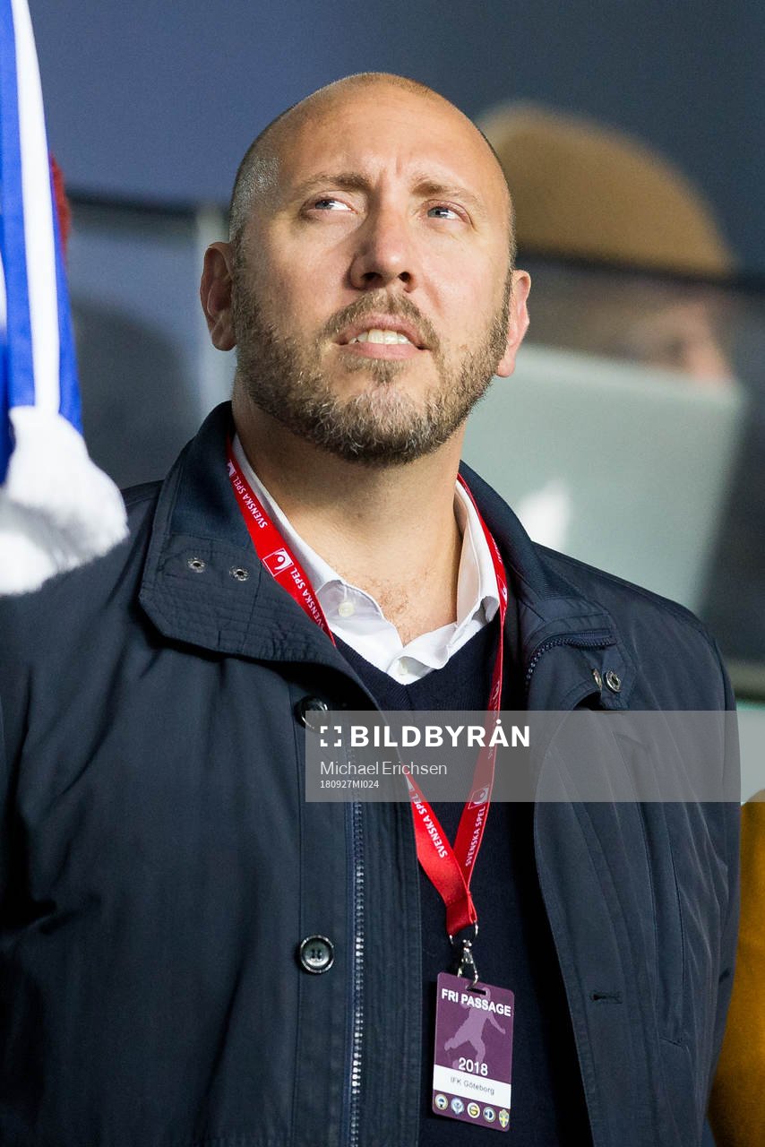 IFK Göteborgs klubbdirektör Max Markusson