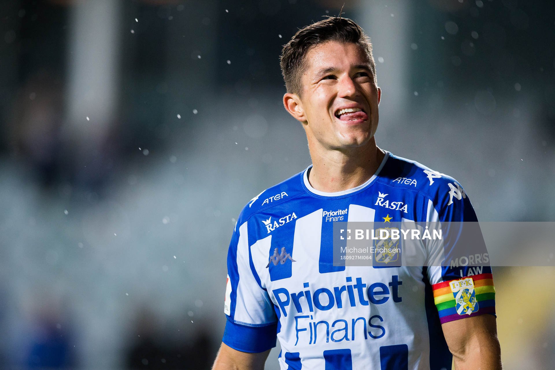 IFK Göteborgs lagkapten David Boo Wiklander deppar