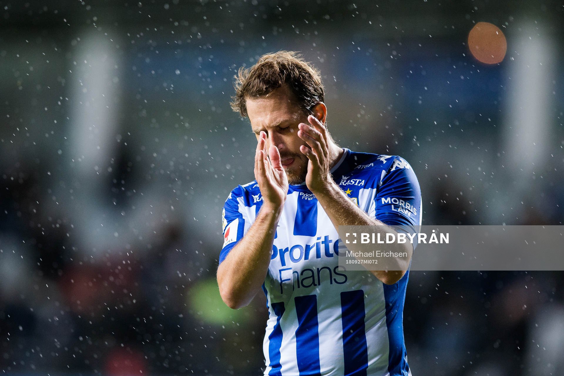 IFK Göteborgs Tobias Hysén deppar