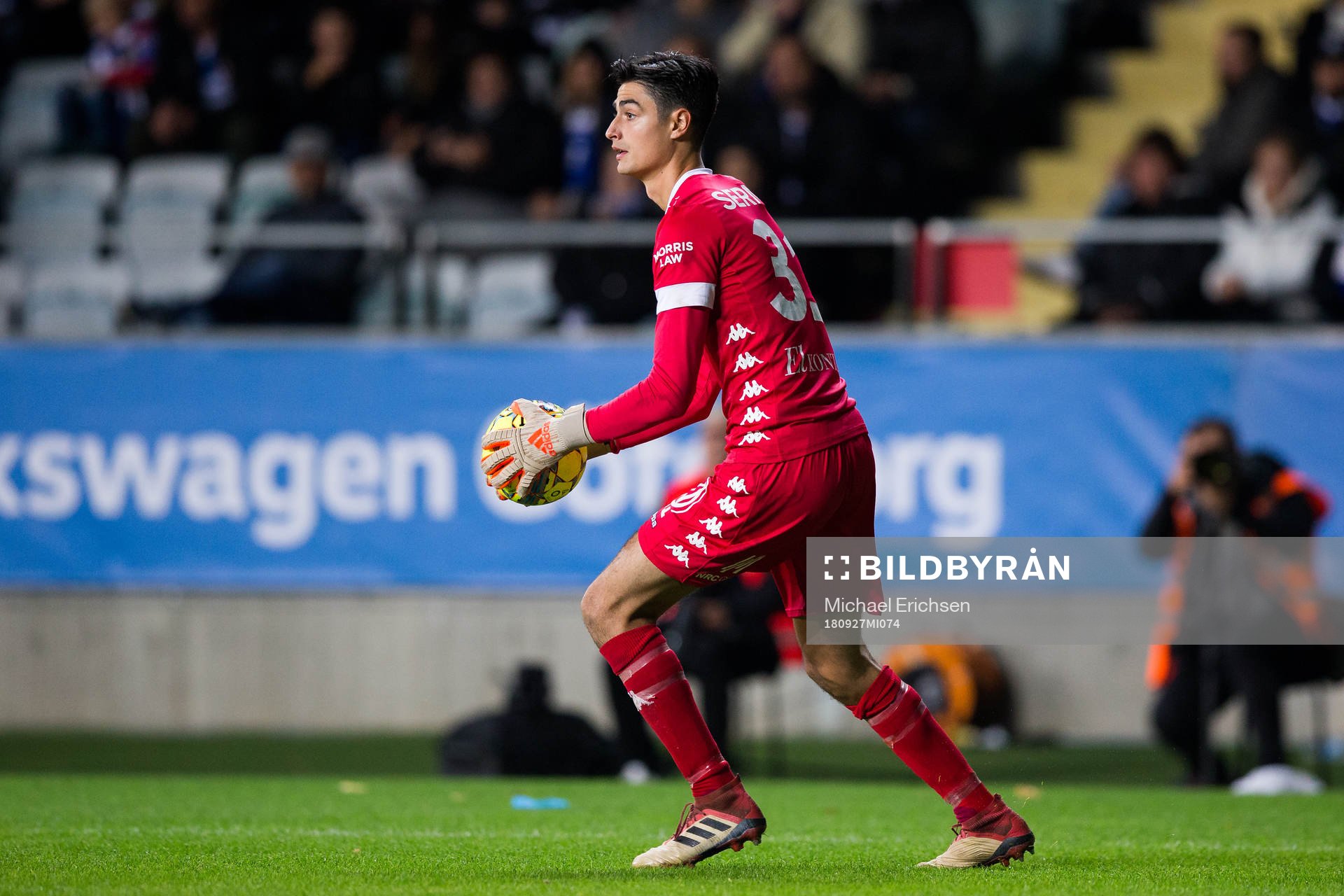 IFK Göteborgs målvakt Tom Amos