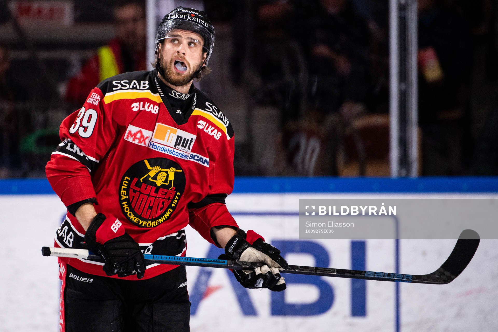Luleås Pontus Själin deppar