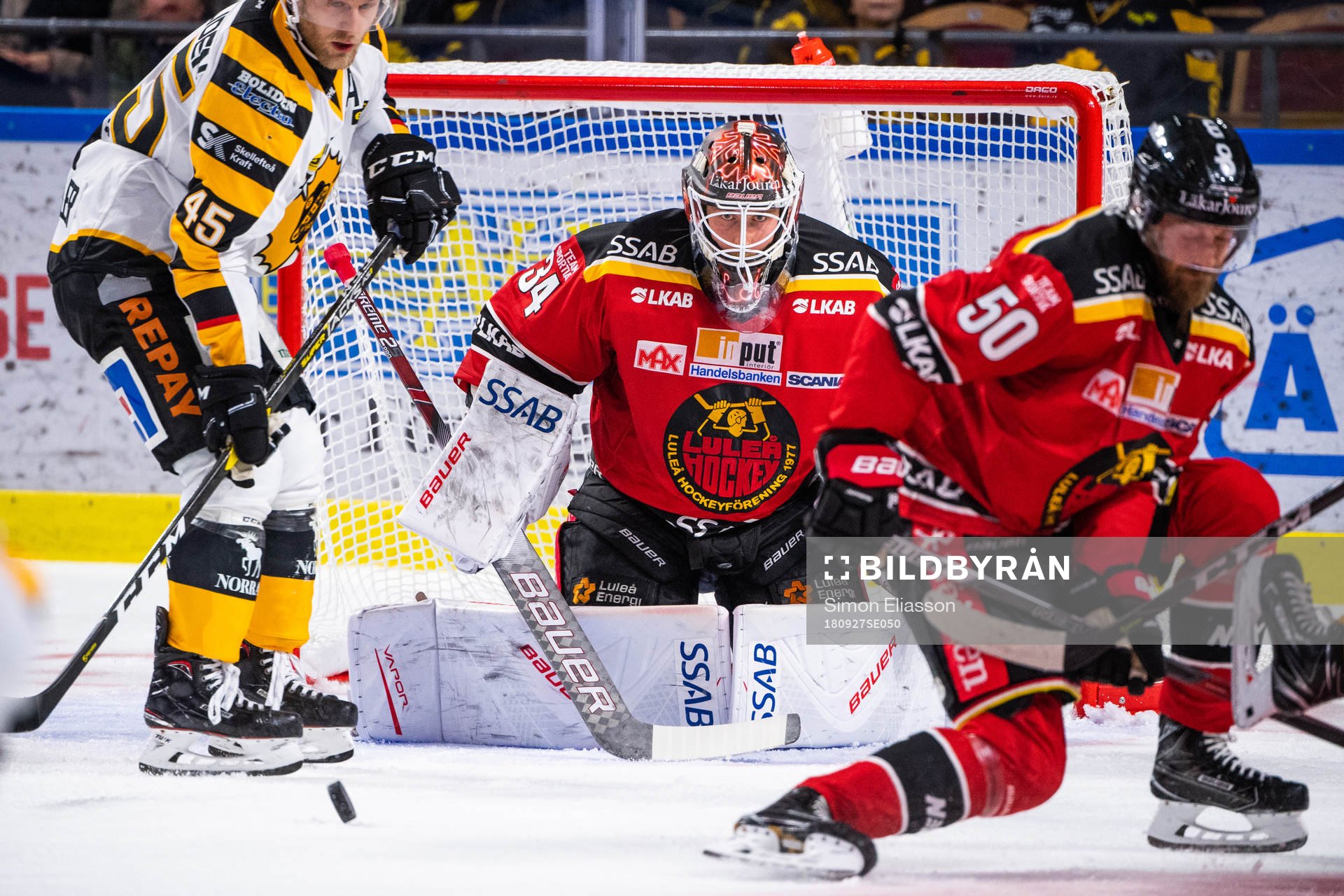 Luleås målvakt Joel Lassinatti