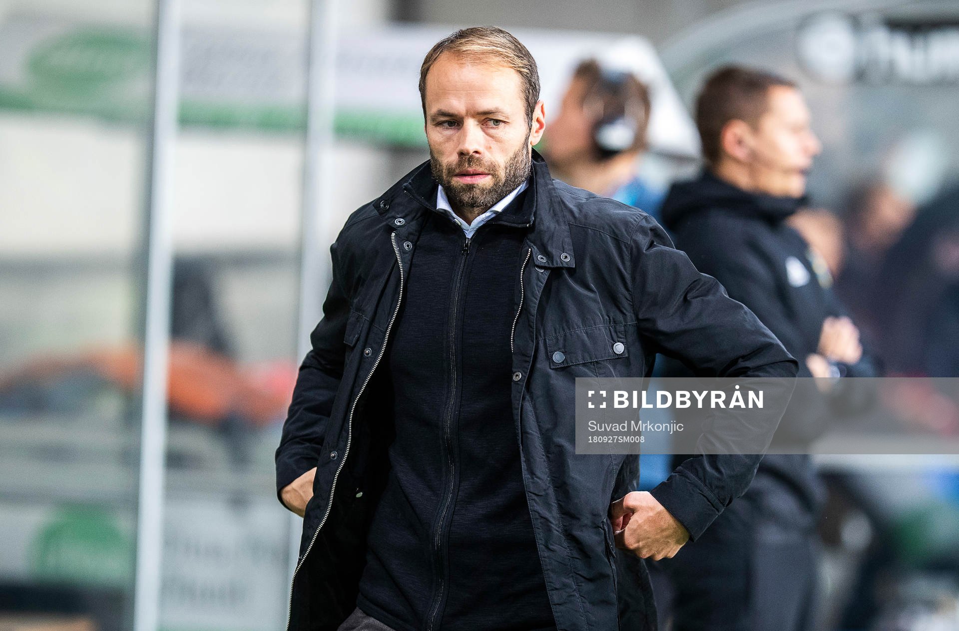 Häckens tränare Andreas Alm