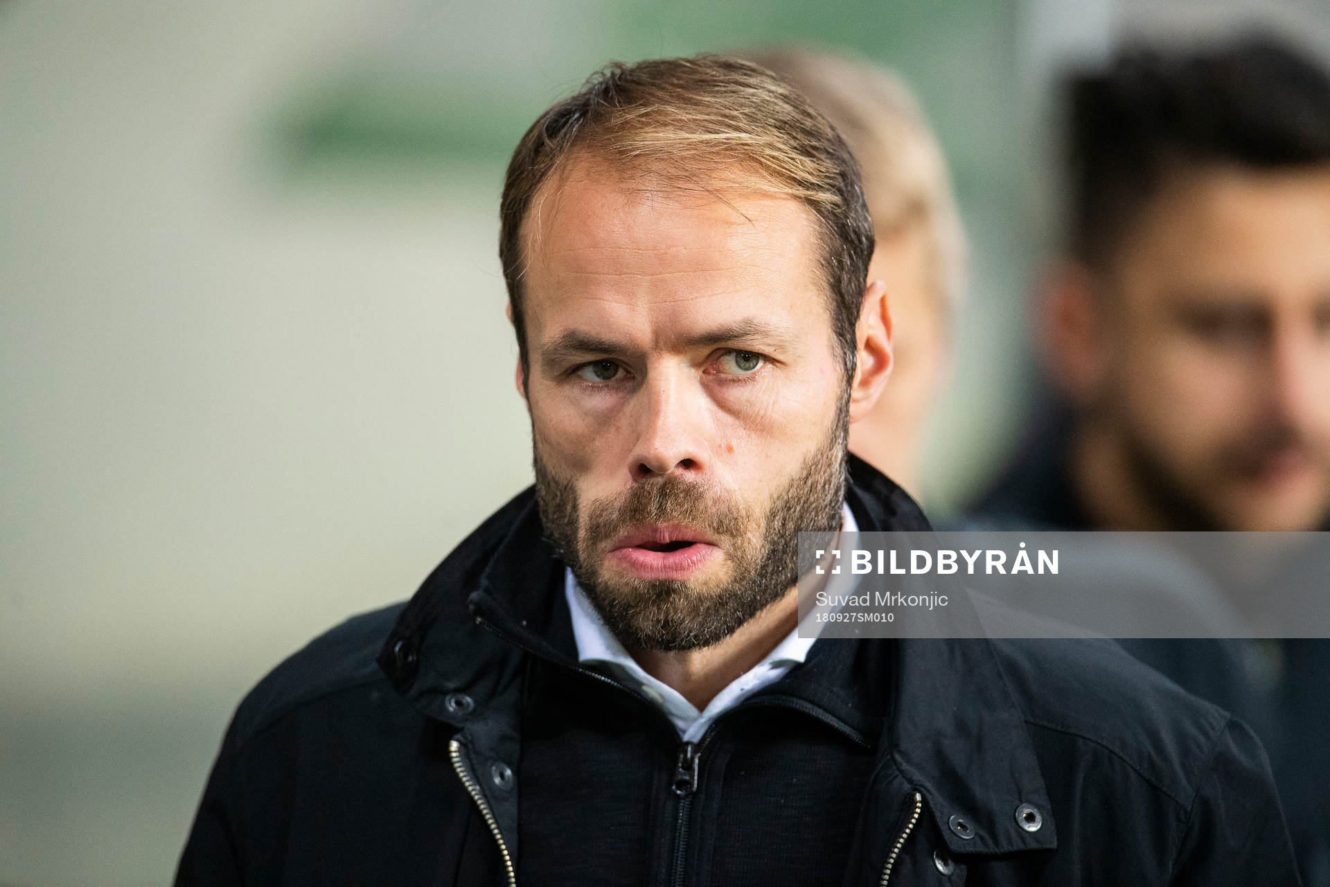Häckens tränare Andreas Alm