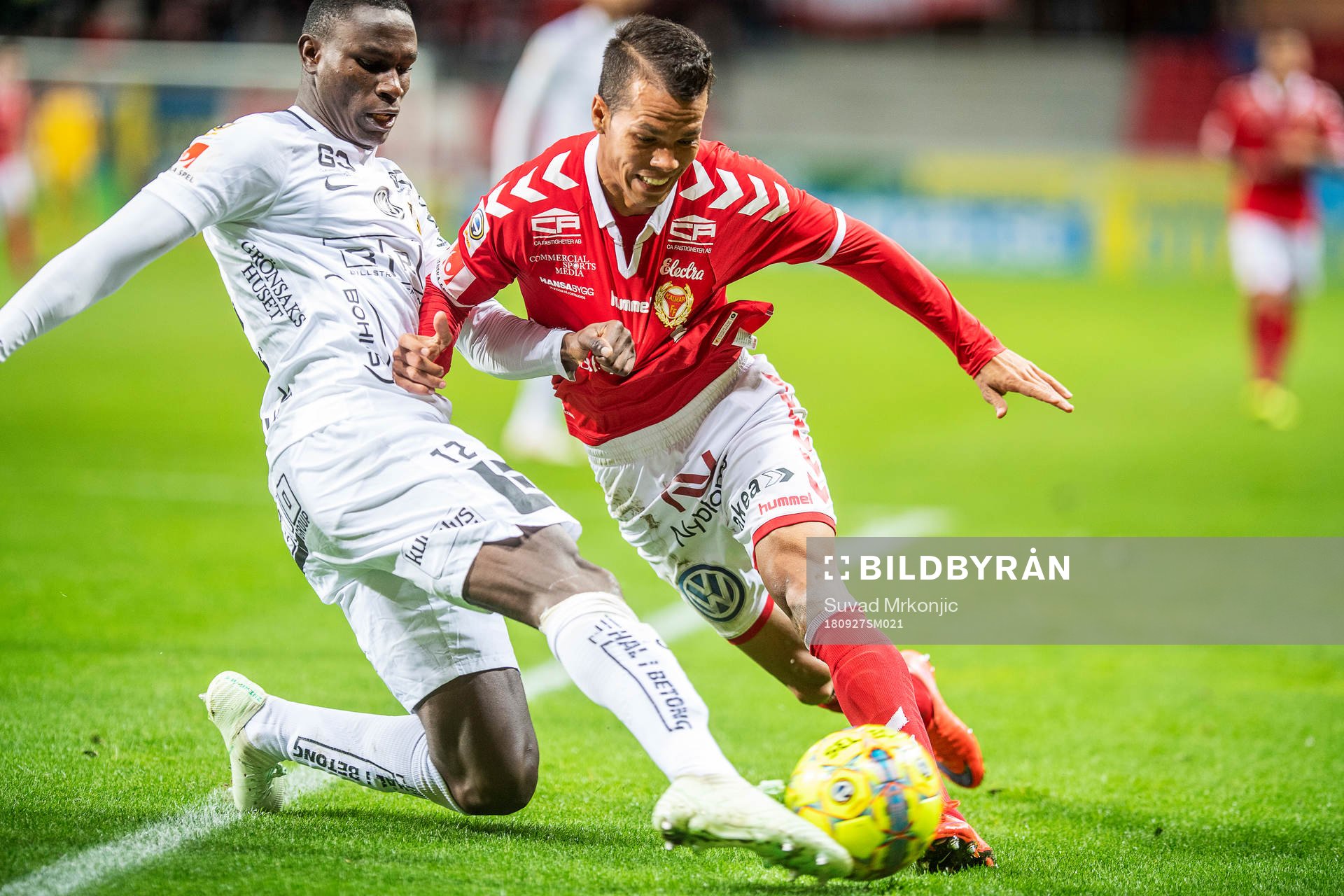 Kalmars Hiago Ramiro och Häckens Elohor Ekpolo
