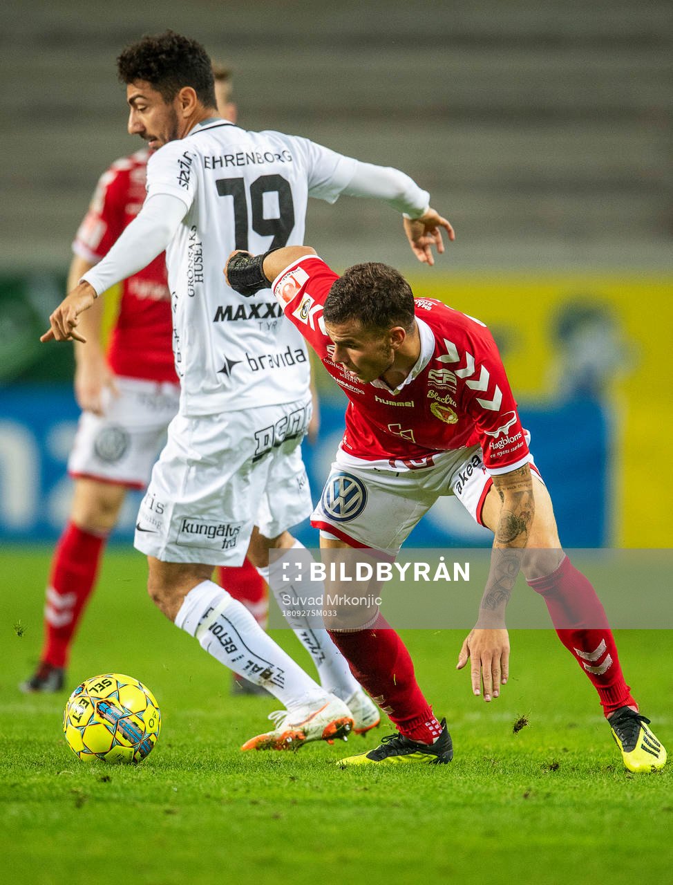 Kalmars Herman Hallberg och Häckens Daleho Irandust