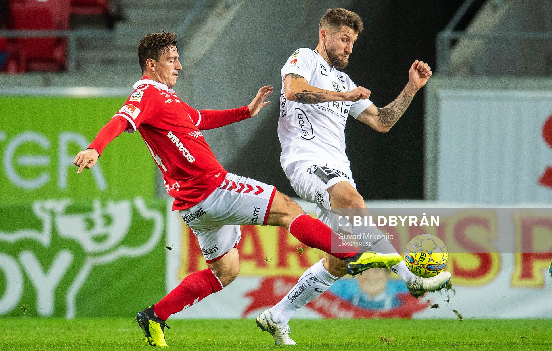 Kalmars Erton Fejzullahu och Häckens Joona Toivo