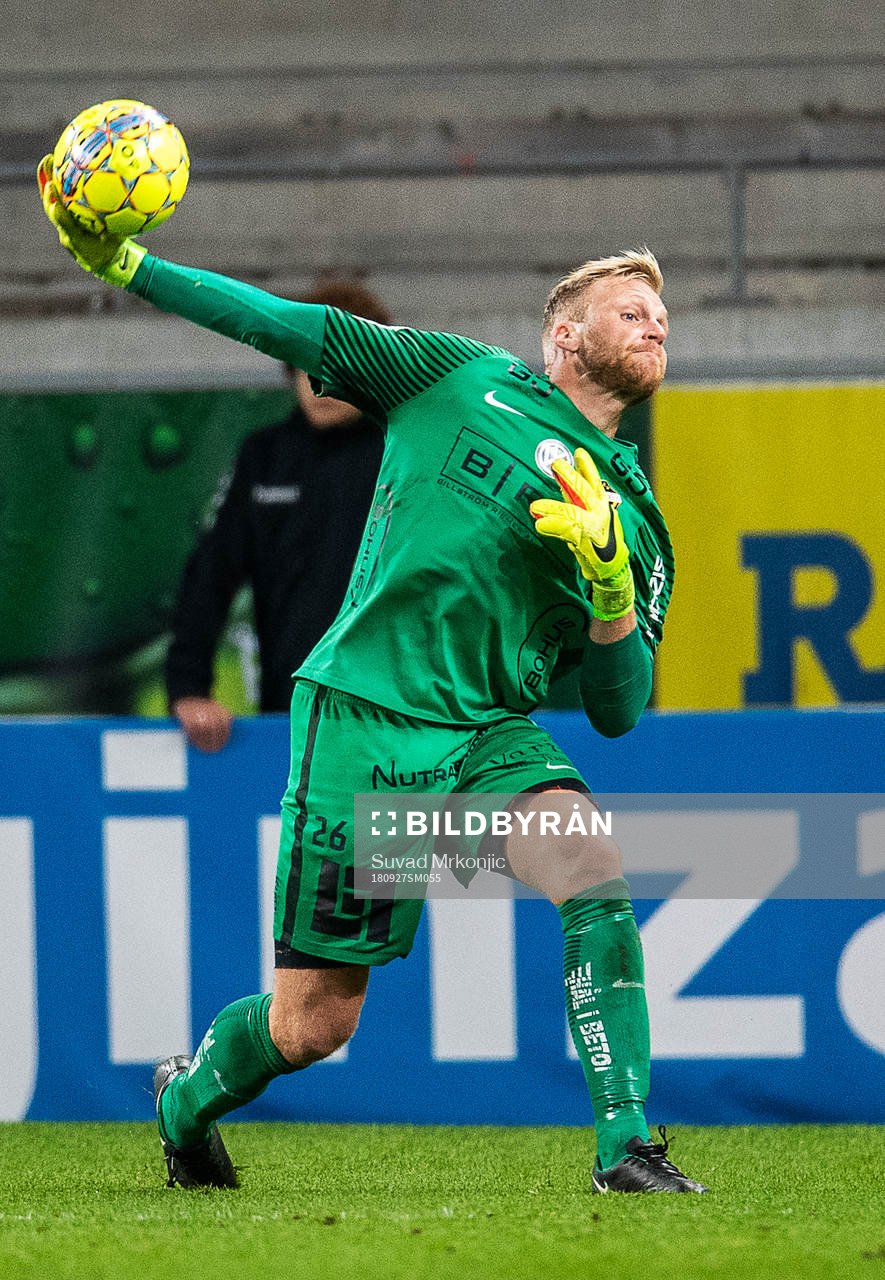 Häckens målvakt Peter Abrahamsson