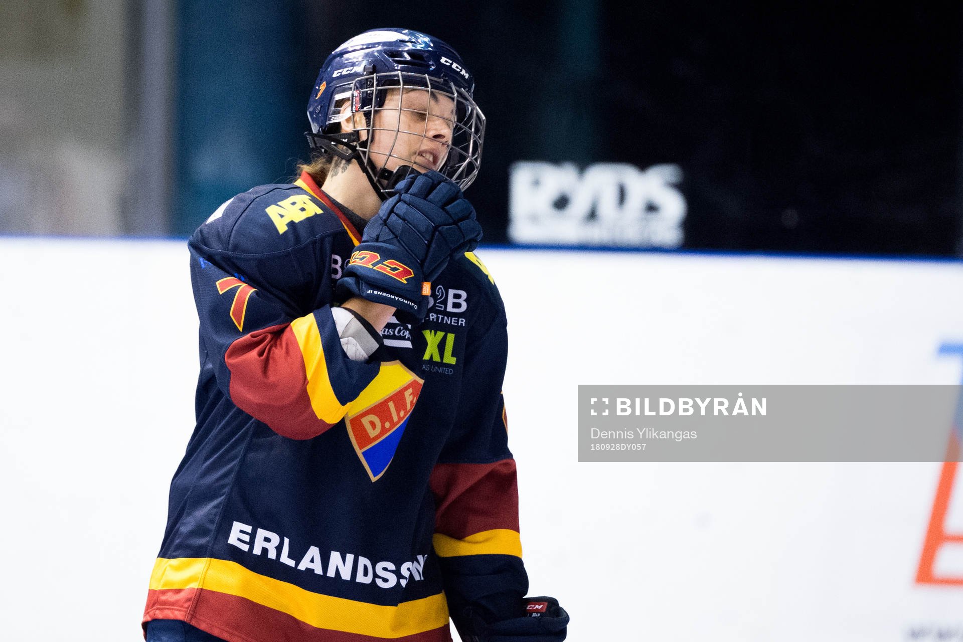 Djurgårdens Gwendoline Gendarme deppar