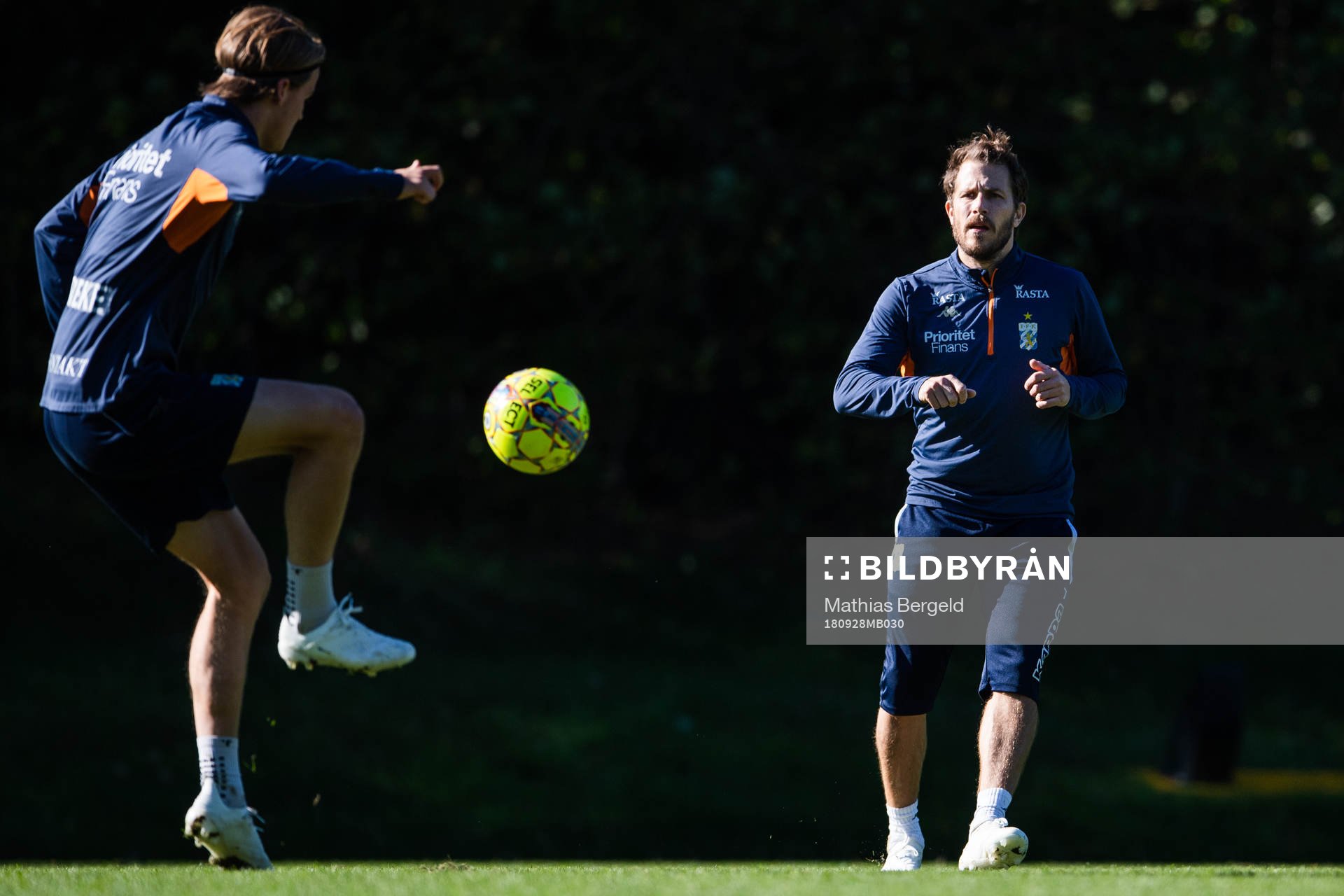 August Erlingmark och Tobias Hysén