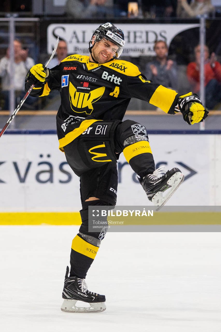 Västerås Mikael Frycklund jublar