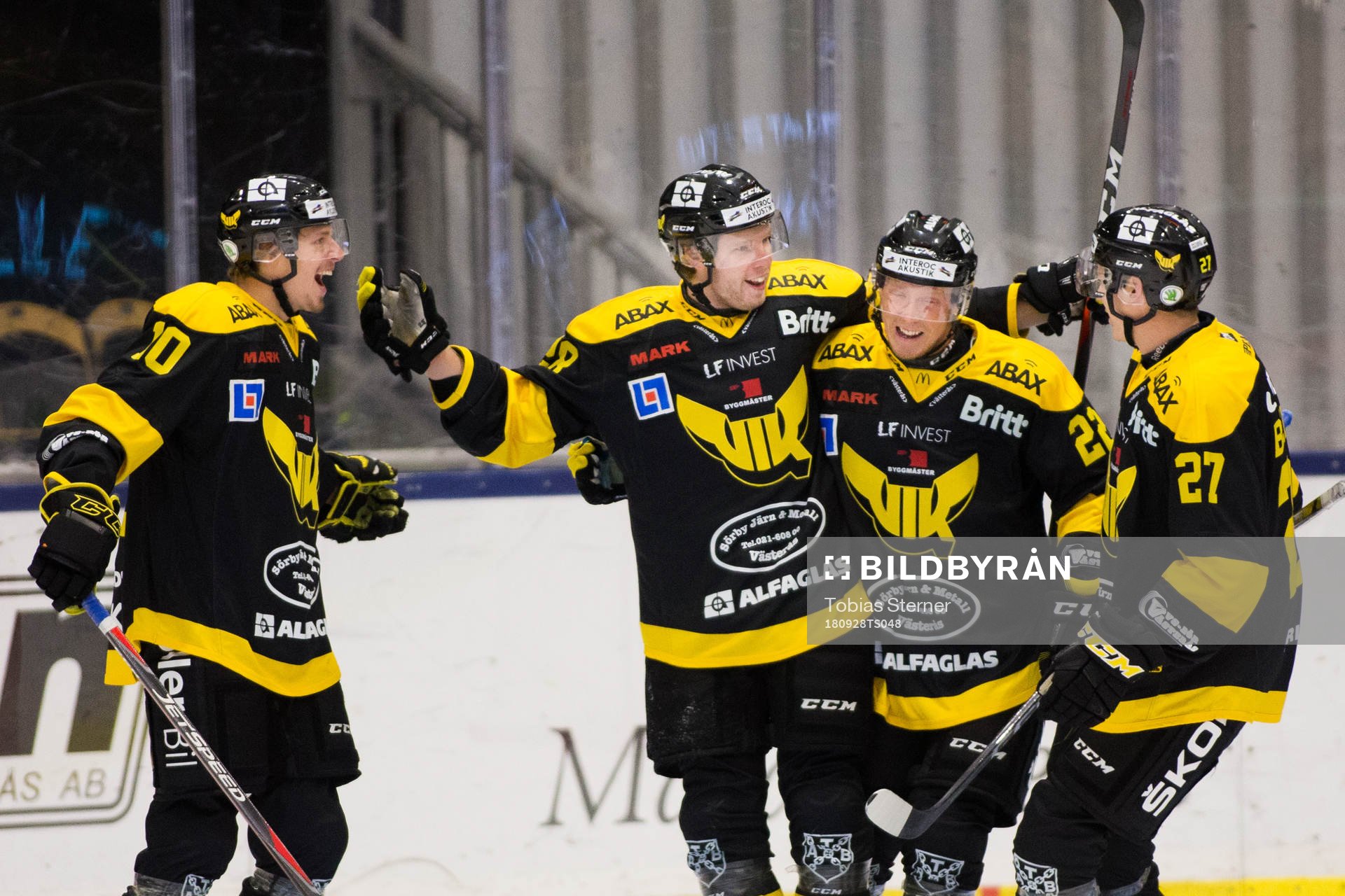 Västerås Jimmie Jansson, Lukas Zetterberg, Johan Skinnars