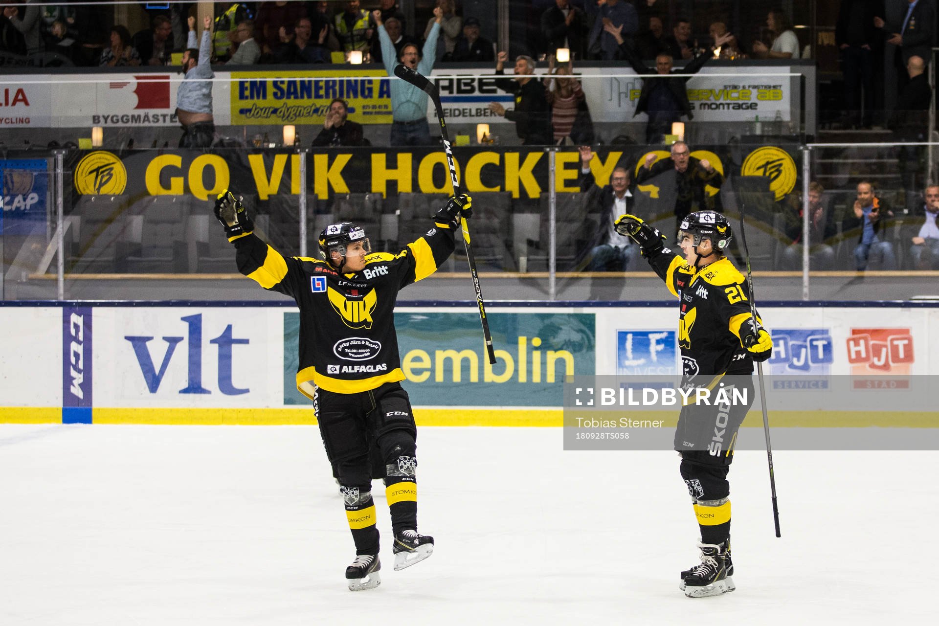 Västerås Alexander Nilsson-Lindelöf och Fredrik Hetta