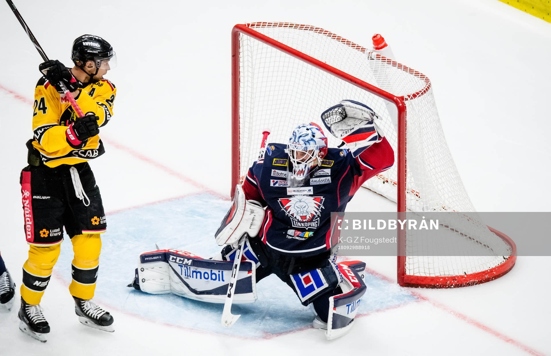 Linköping målvakt Jonas Gustavsson