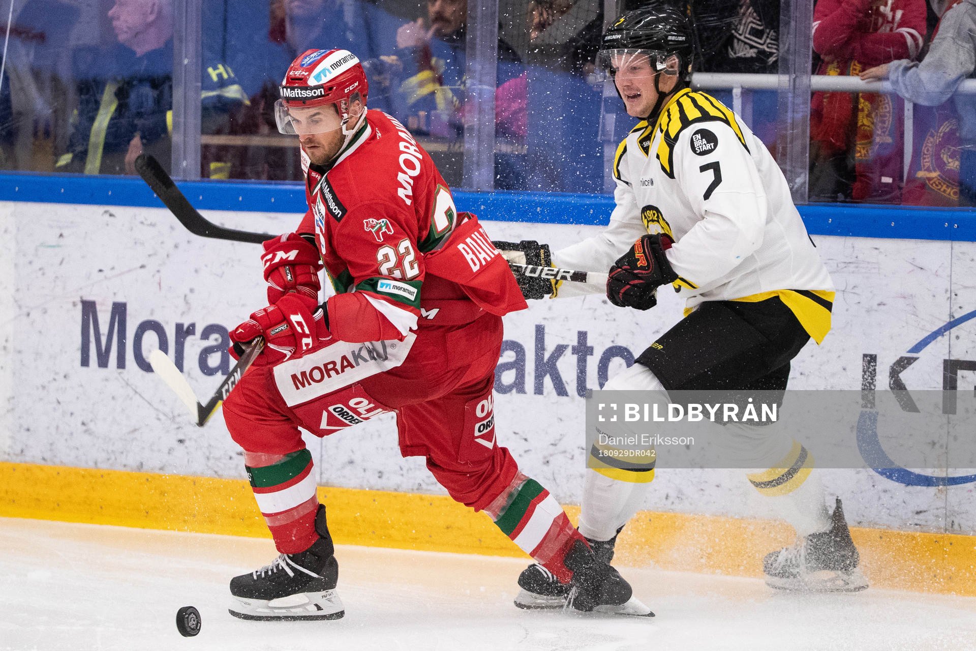 Moras Matt Bailey och Brynäs Daniel Kristo