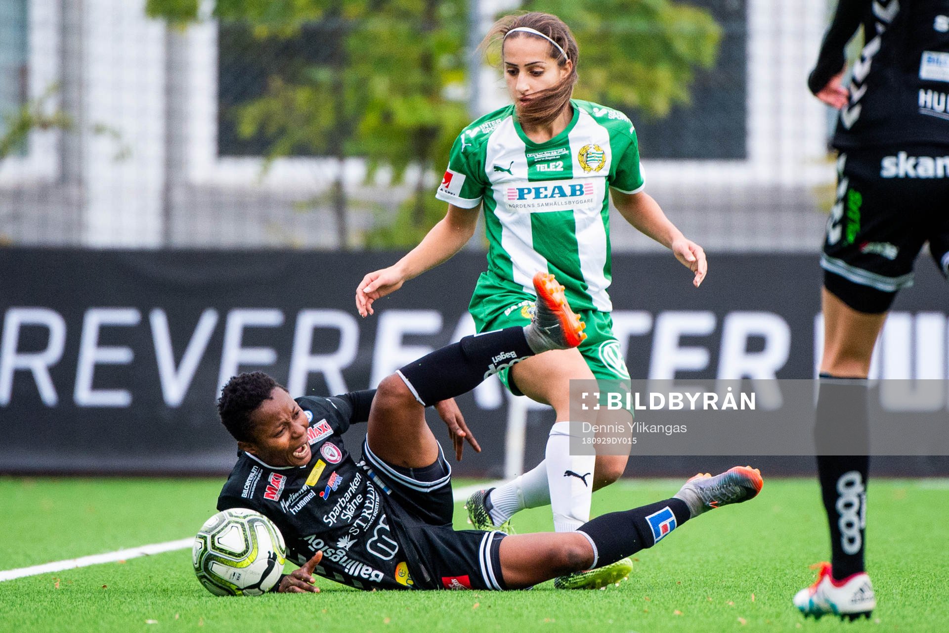 Hammarbys Sejde Abrahamsson och Kristianstads Ogonna
