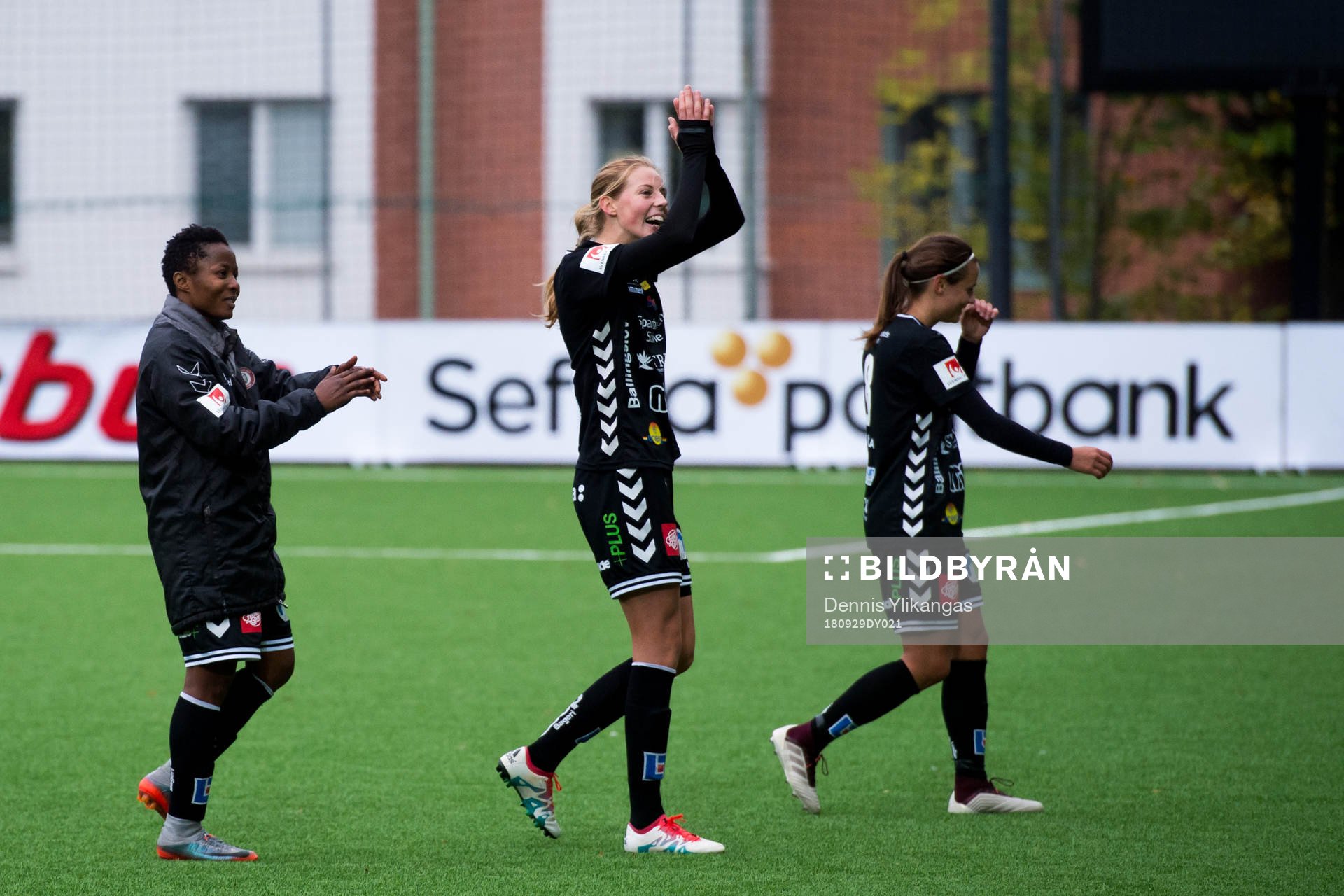 Kristianstads Ogonna Chukwudi, Amanda Edgren, Alice Nilsson