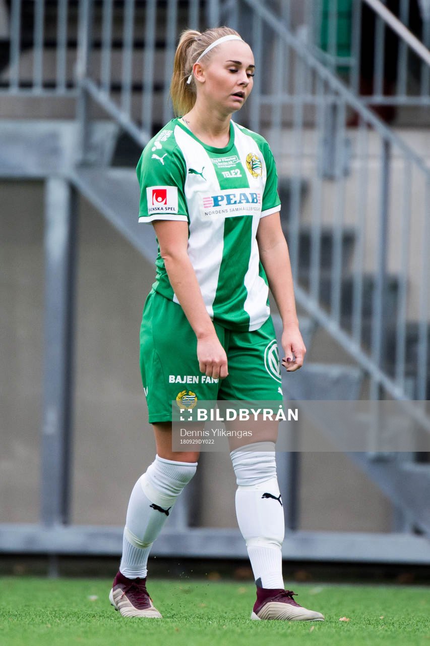 Hammarbys Emma Jansson deppar
