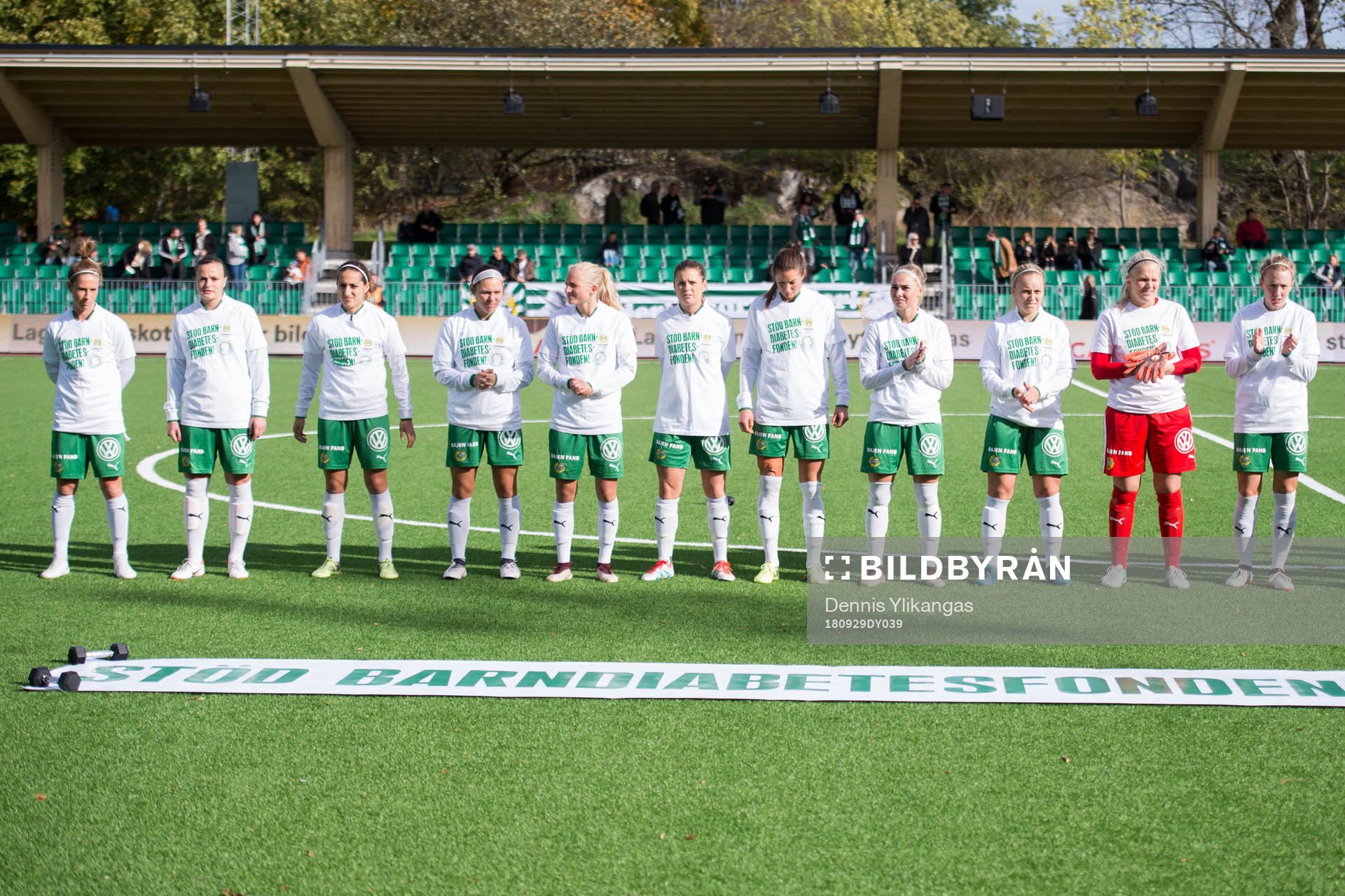 Hammarbys startelva (ej i ordning), Olga Ekblom, Emma