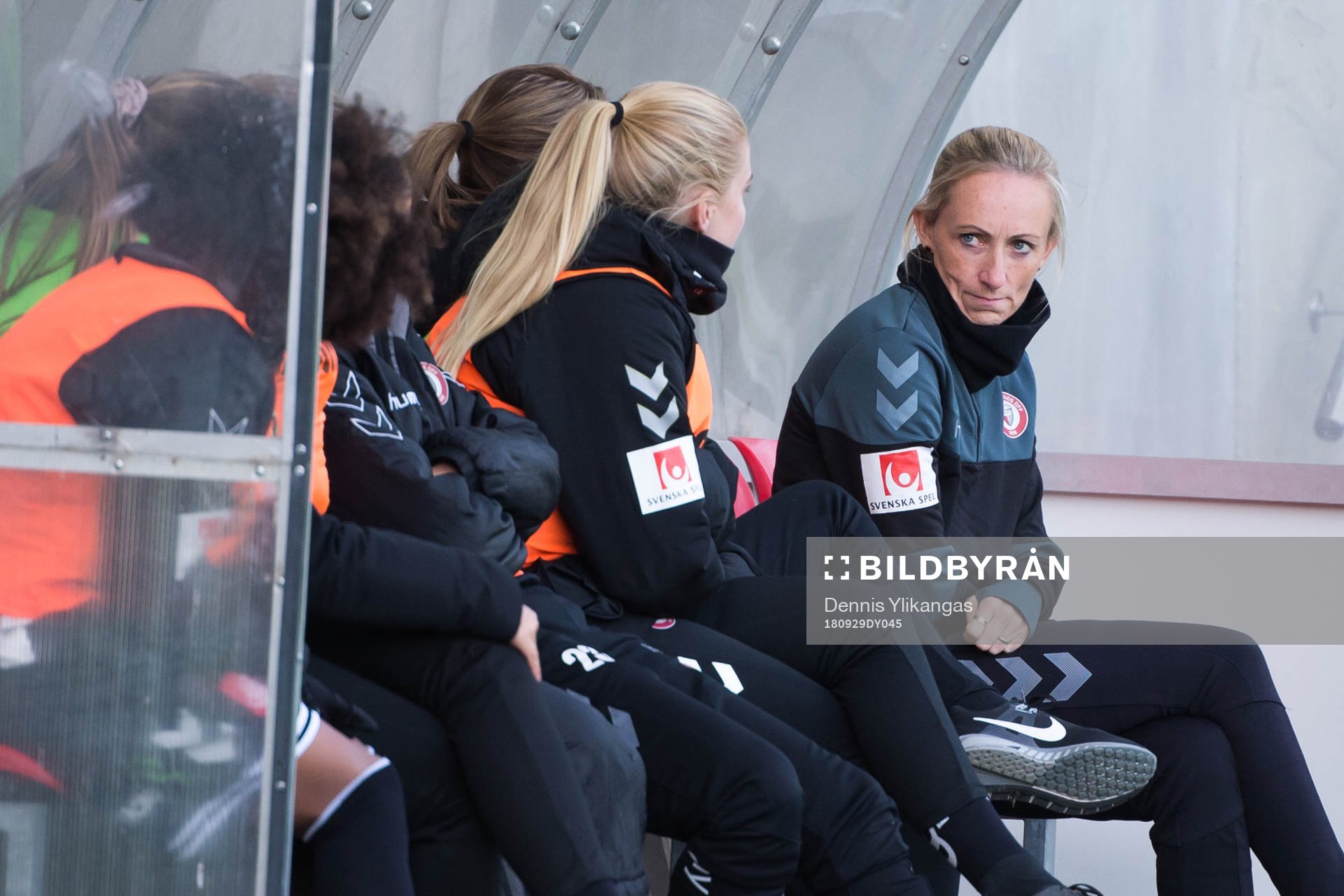 Kristianstads tränare Elisabet Gunnarsdottir
