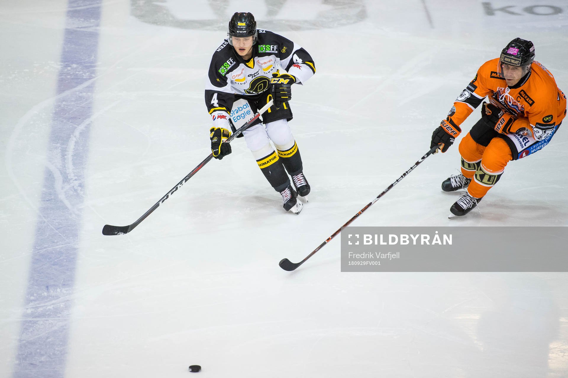 Johannes Johannesen of Stavanger Oilers and Anders