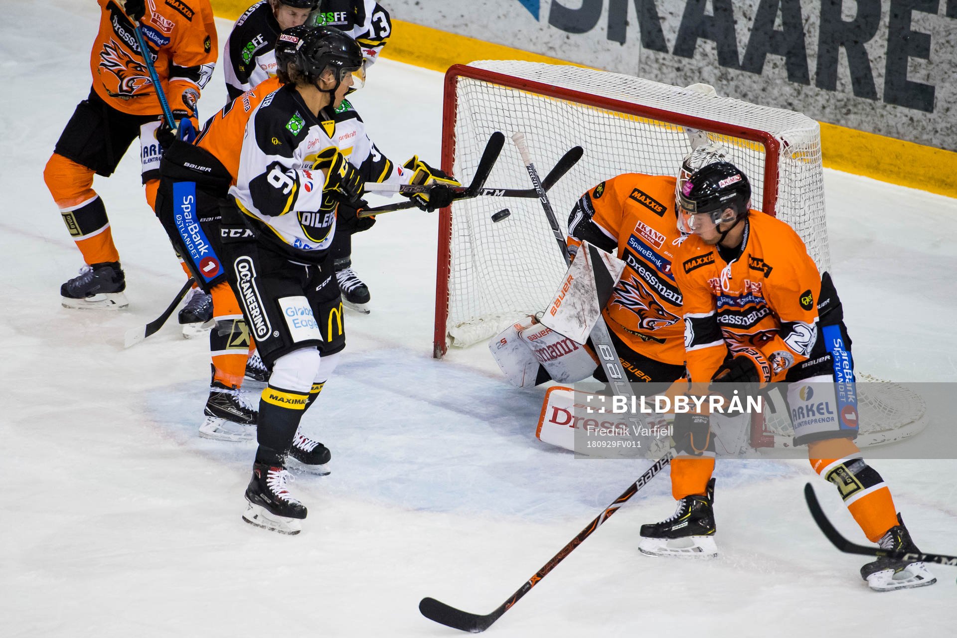 Jonas Djupvik Løvlie of Stavanger Oilers and Goaltender