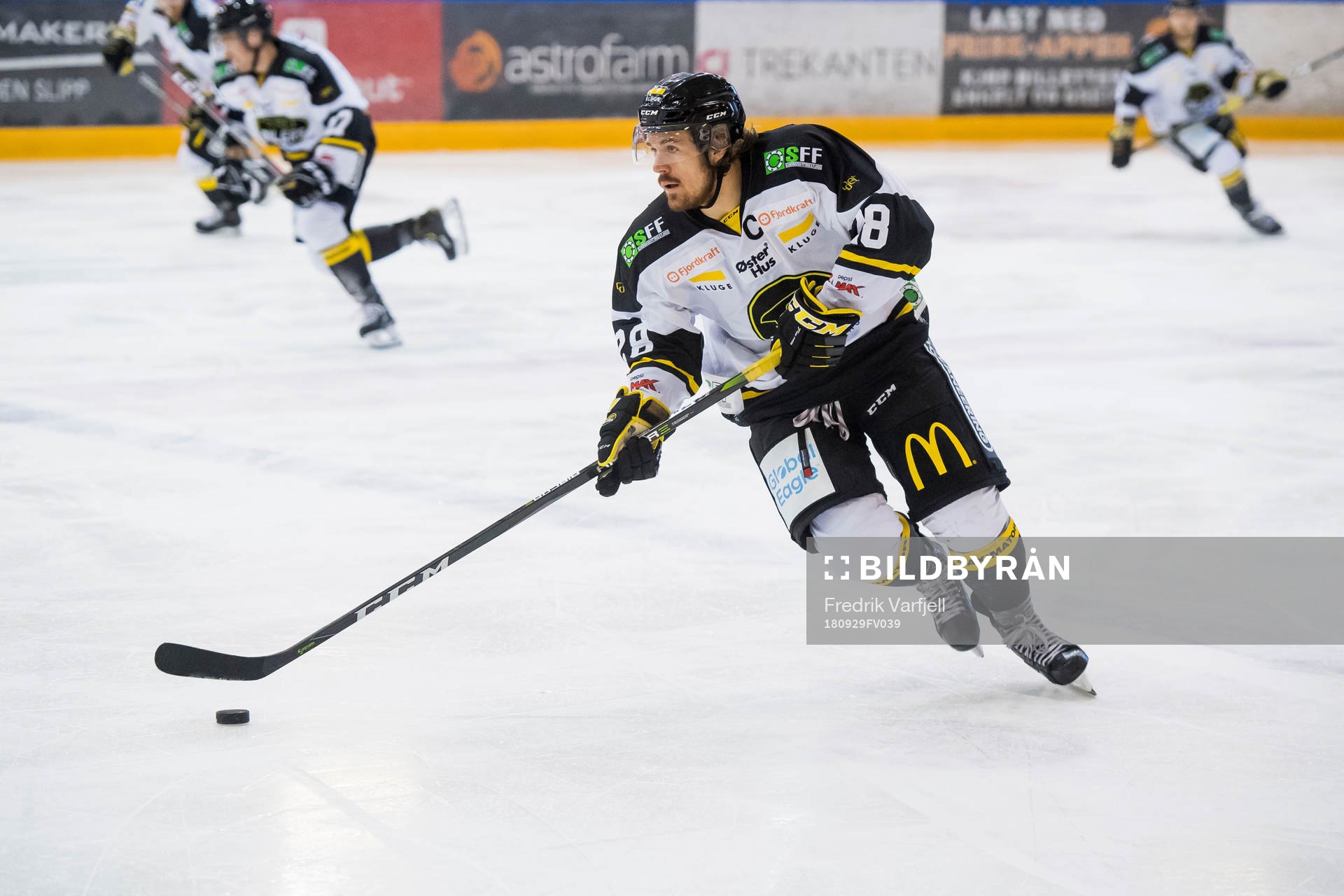 Kristian Forsberg of Stavanger Oilers