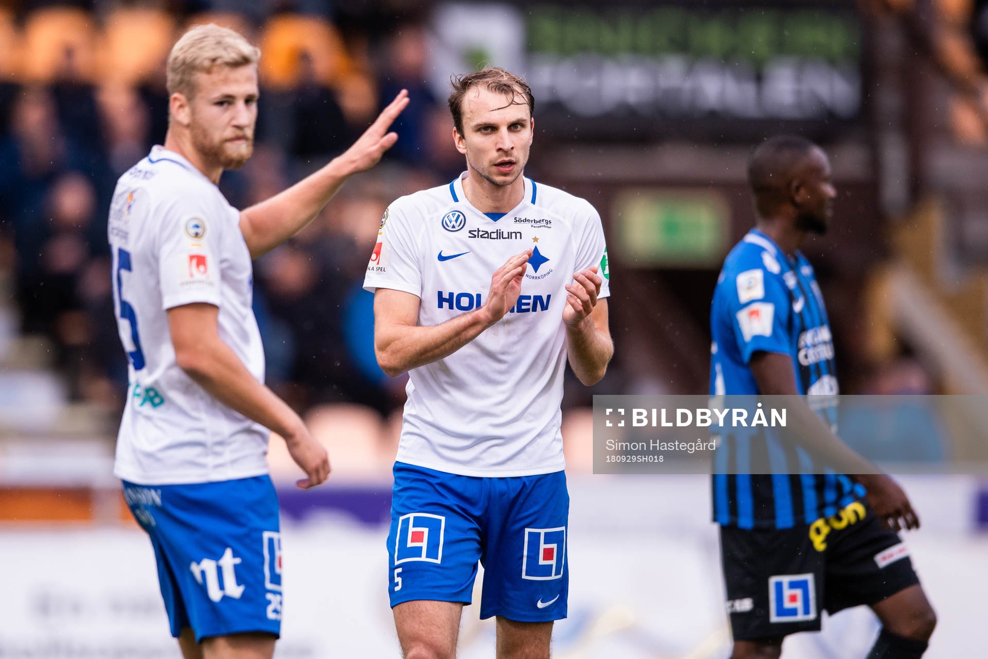 Norrköpings Filip Dagerstål och Lars Christian Krogh