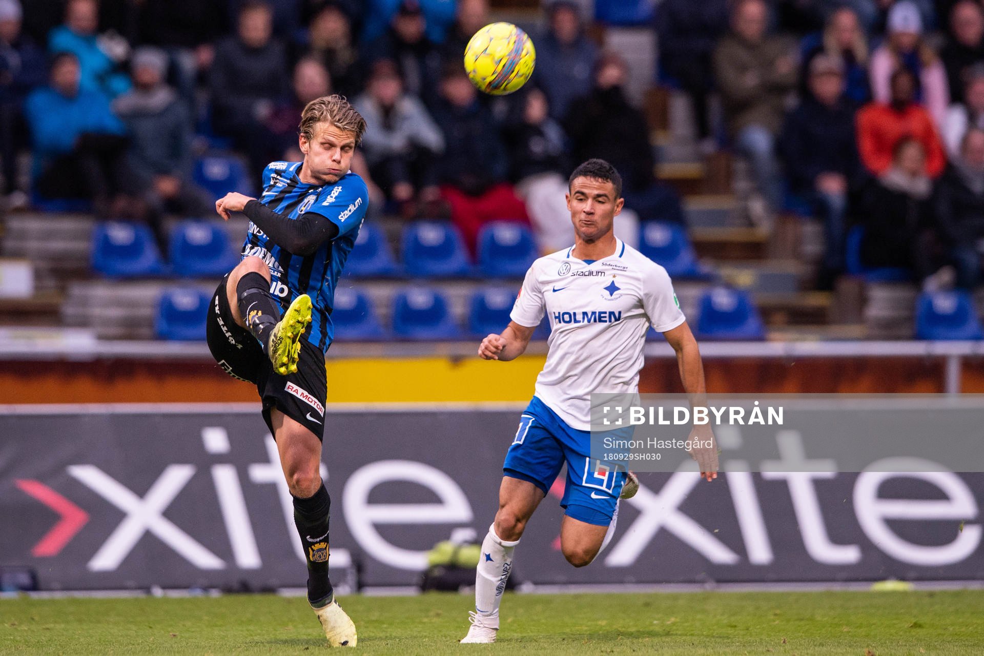 Sirius Tim Björkström och Norrköpings Ian Smith