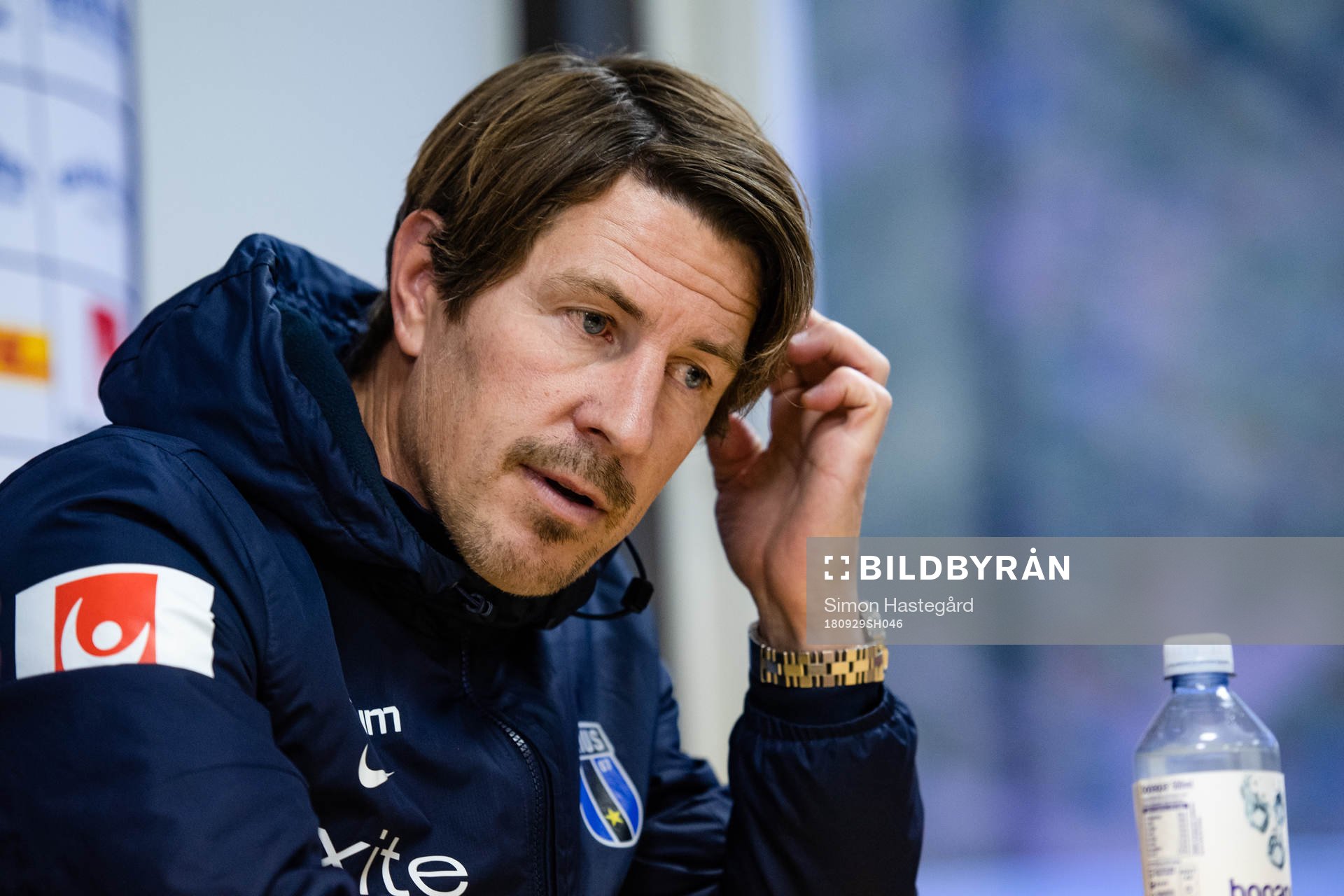 Sirius tränare Thomas Lagerlöf