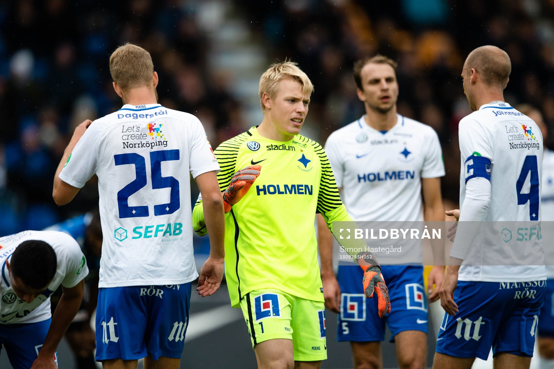 Norrköpings målvakt Isak Pettersson